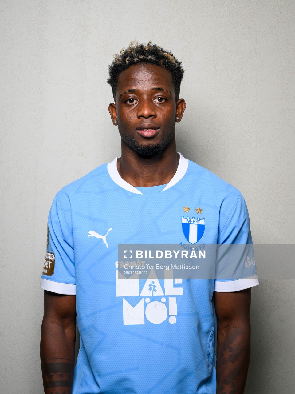 Malmö FF presenterar Salifou Soumah som ny spelare