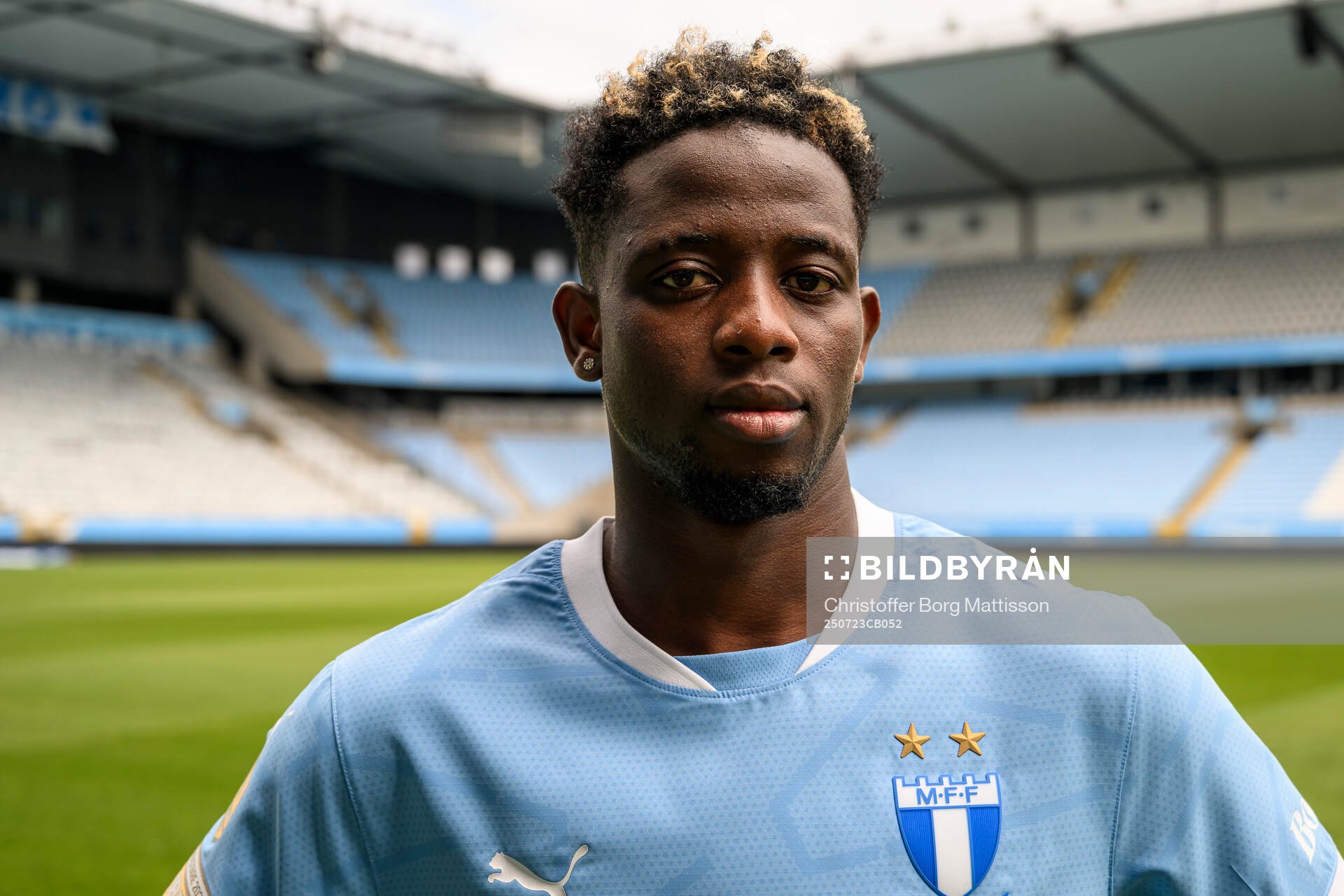 Malmö FF presenterar Salifou Soumah som ny spelare