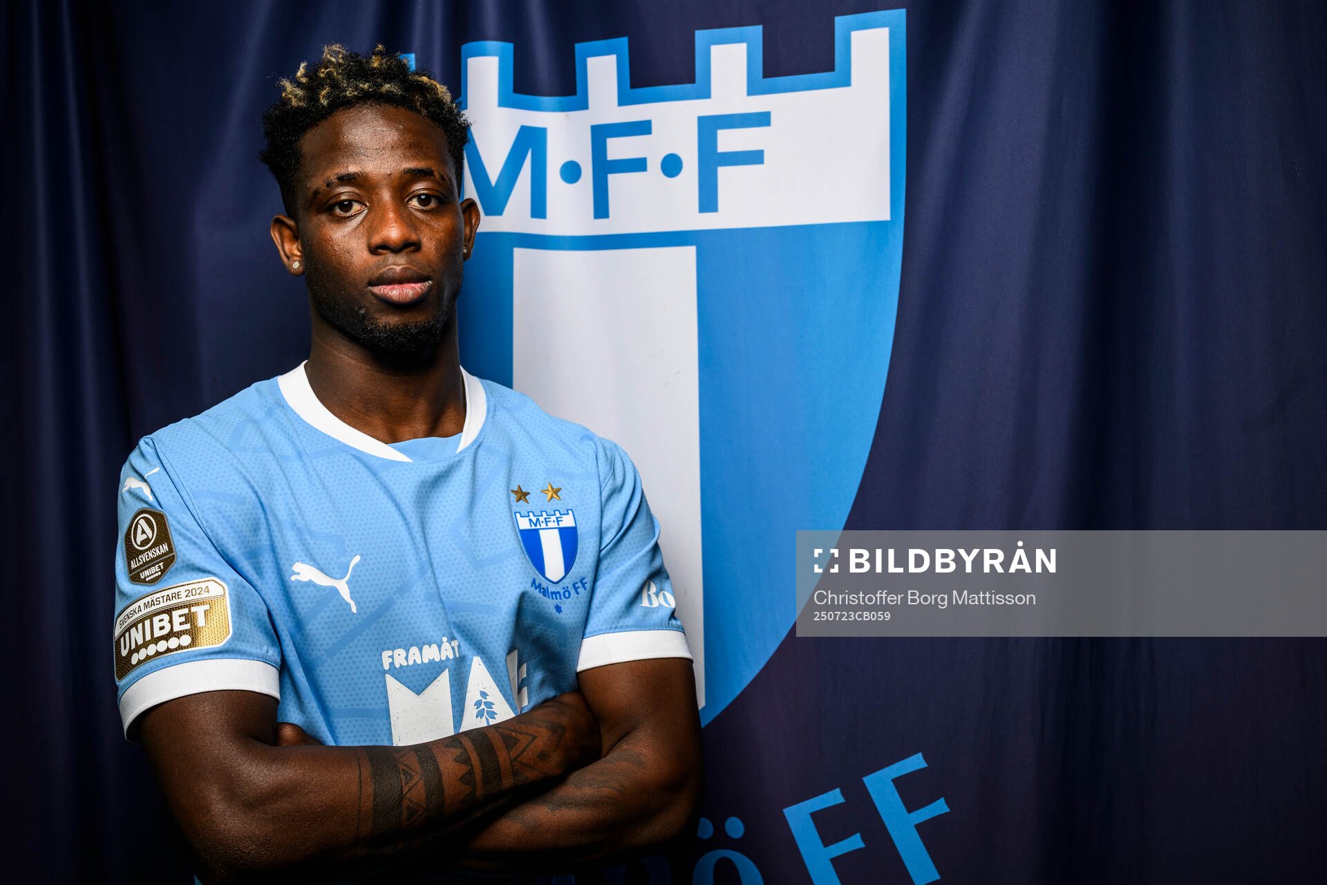 Malmö FF presenterar Salifou Soumah som ny spelare
