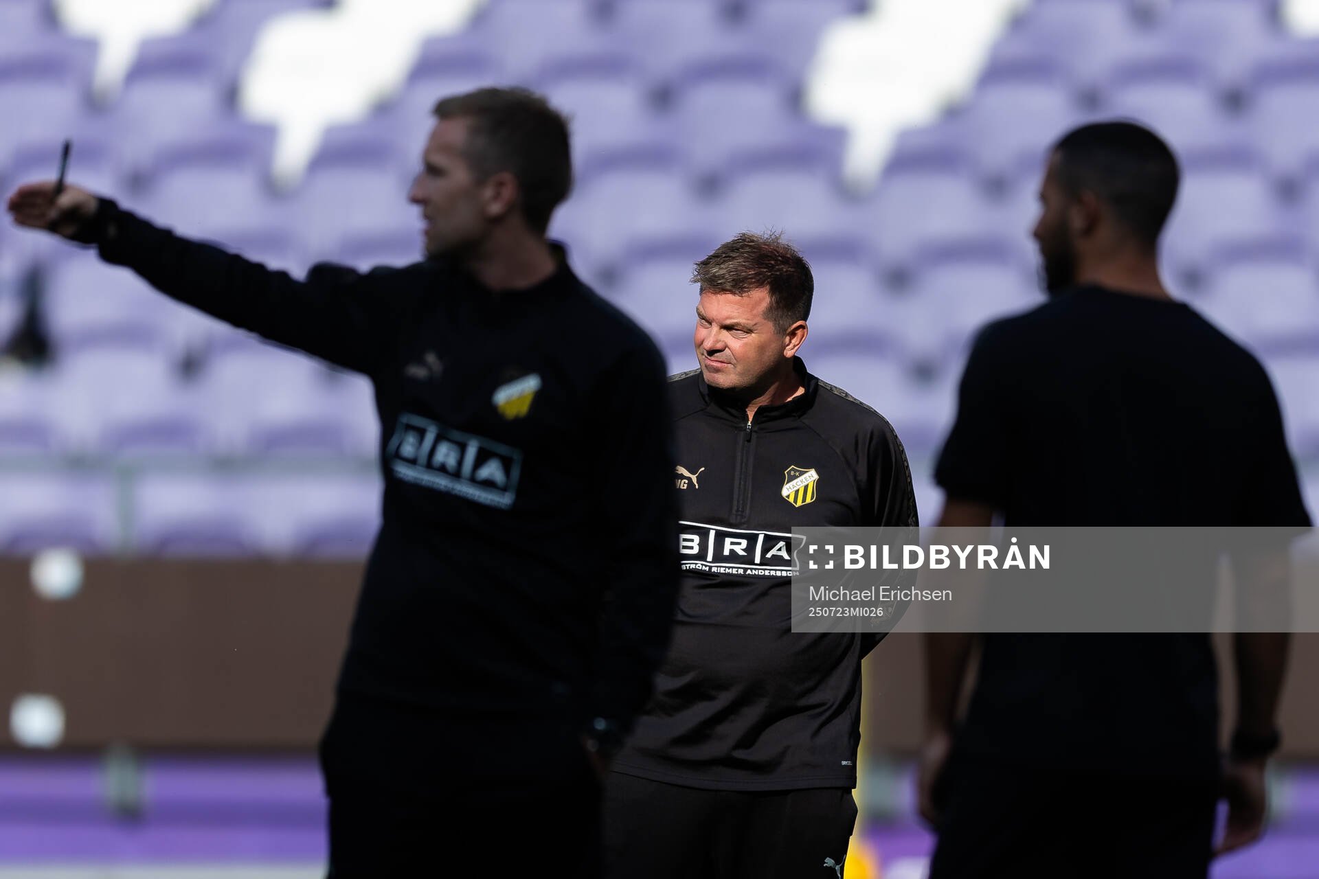 Head coach Jens Gustafsson of Häcken