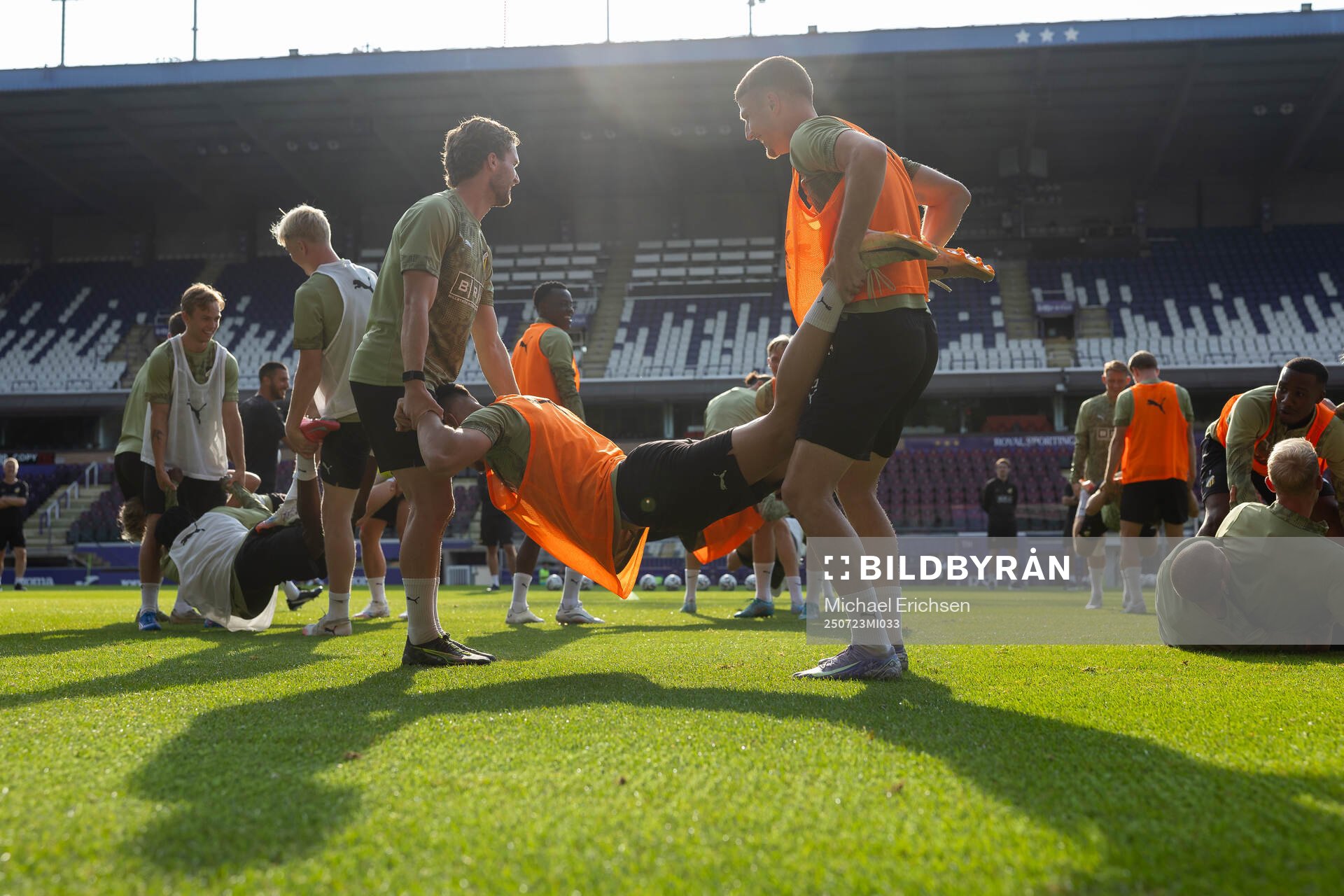 Adam Lundkvist, Srdjan Hrstic and Nikola Zecevic