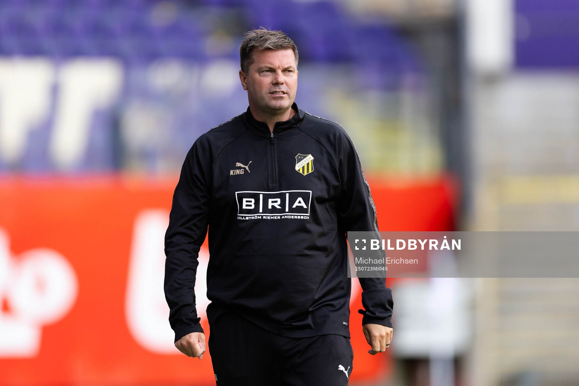 Head coach Jens Gustafsson of Häcken