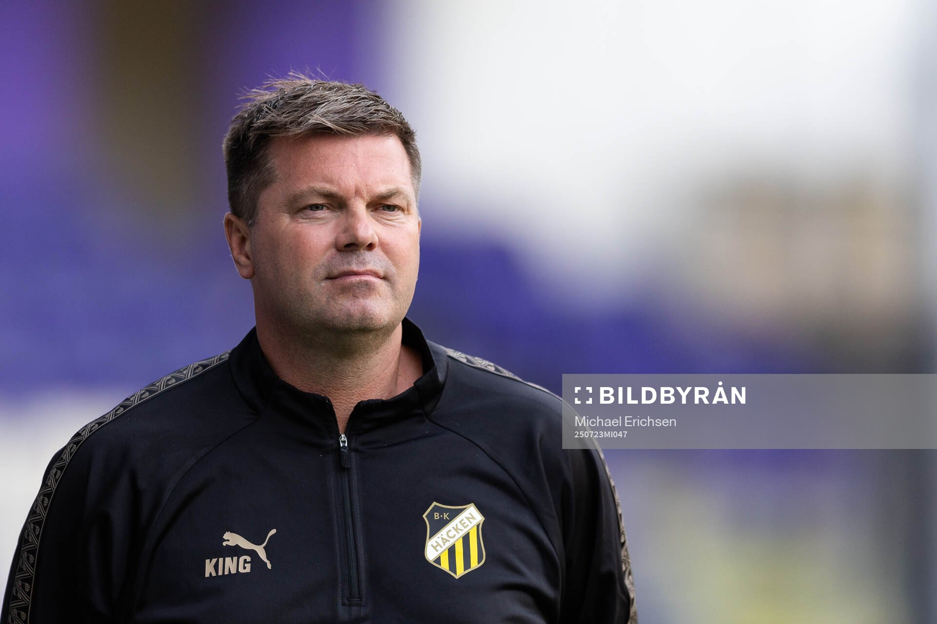 Head coach Jens Gustafsson of Häcken