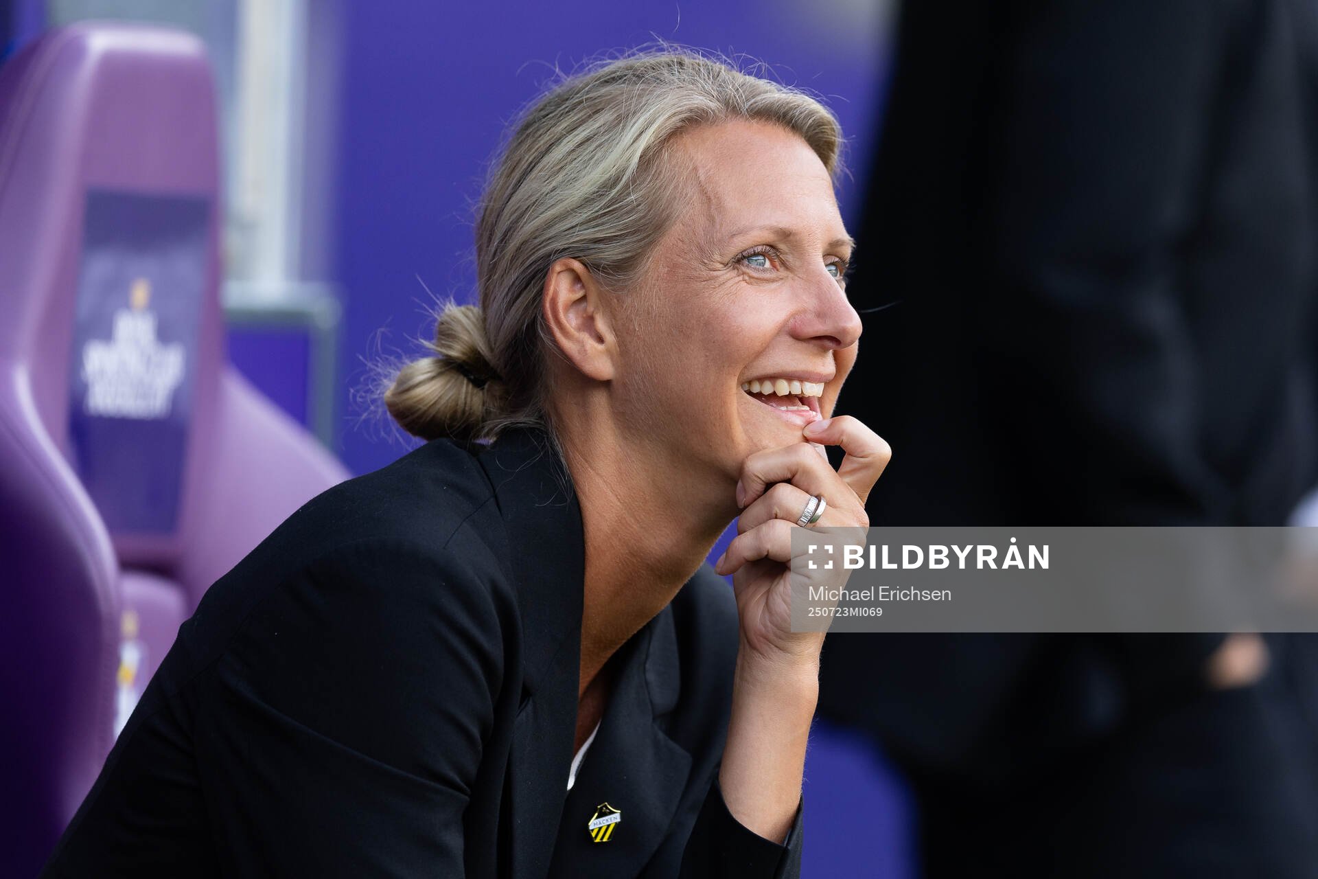 Vice club manager and head of communications Malin Fahlén