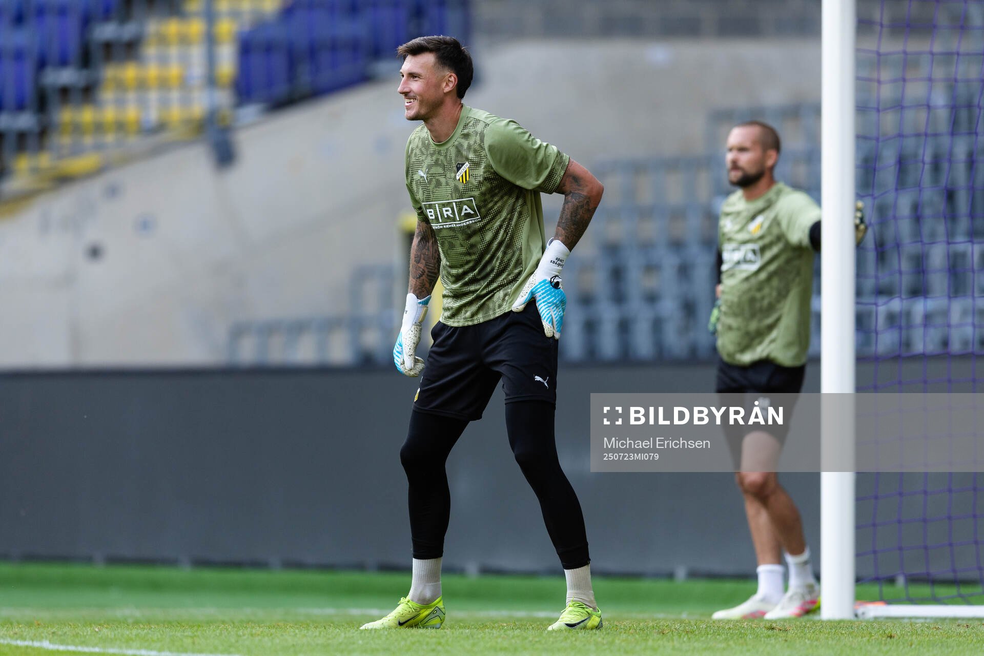 Goalkeeper Andreas Linde of Häcken