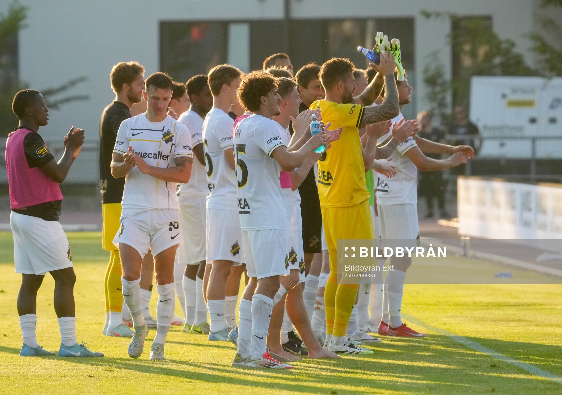 Players of AIK celebrate