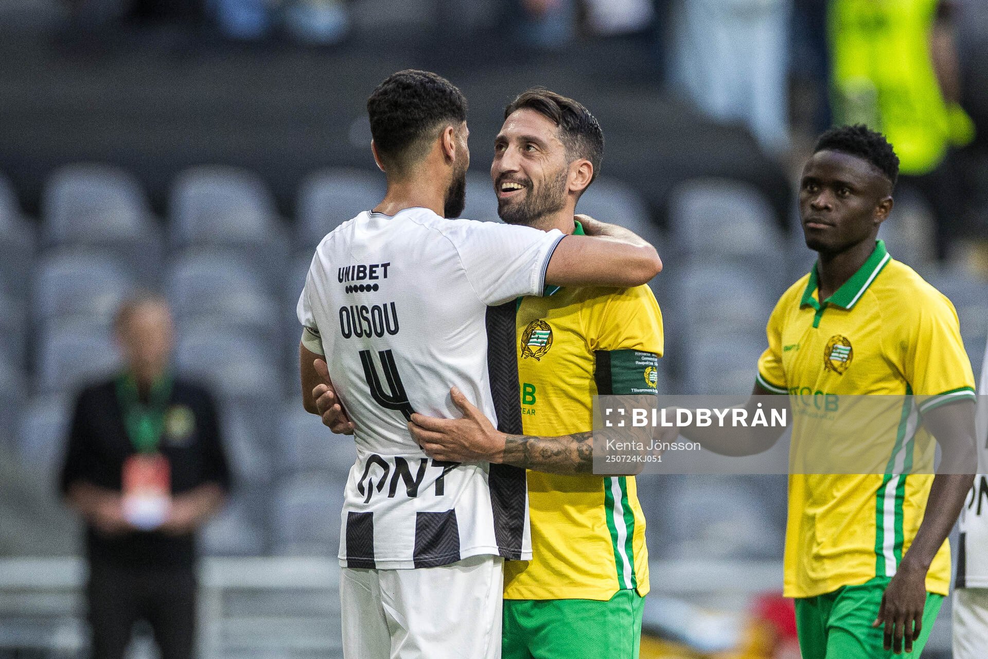 Nahir Besara of Hammarby and Aiham Ousou of Royal Charleroi