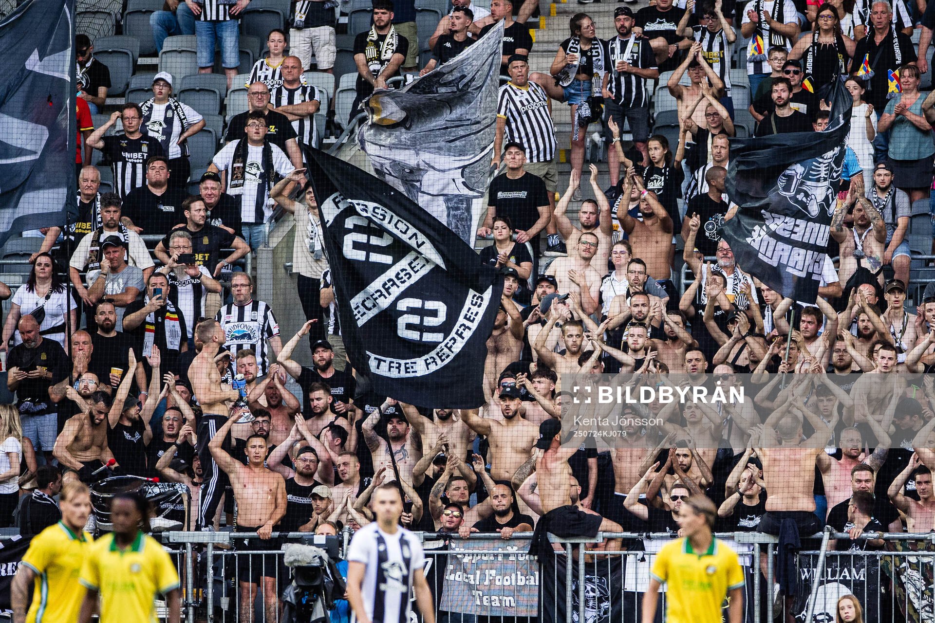 Fans of Charleroi