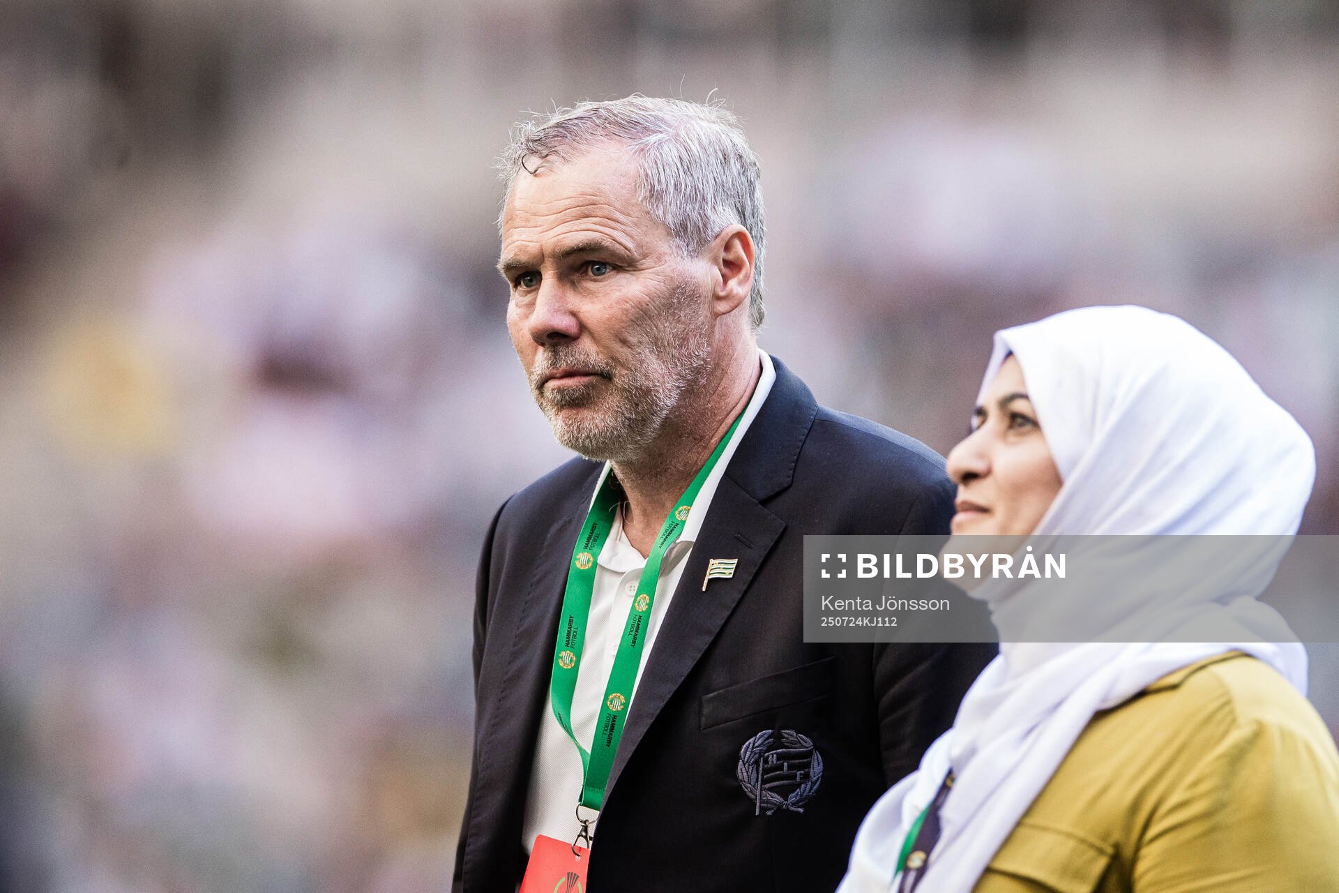 Former Hammarby player Hans Eskilsson