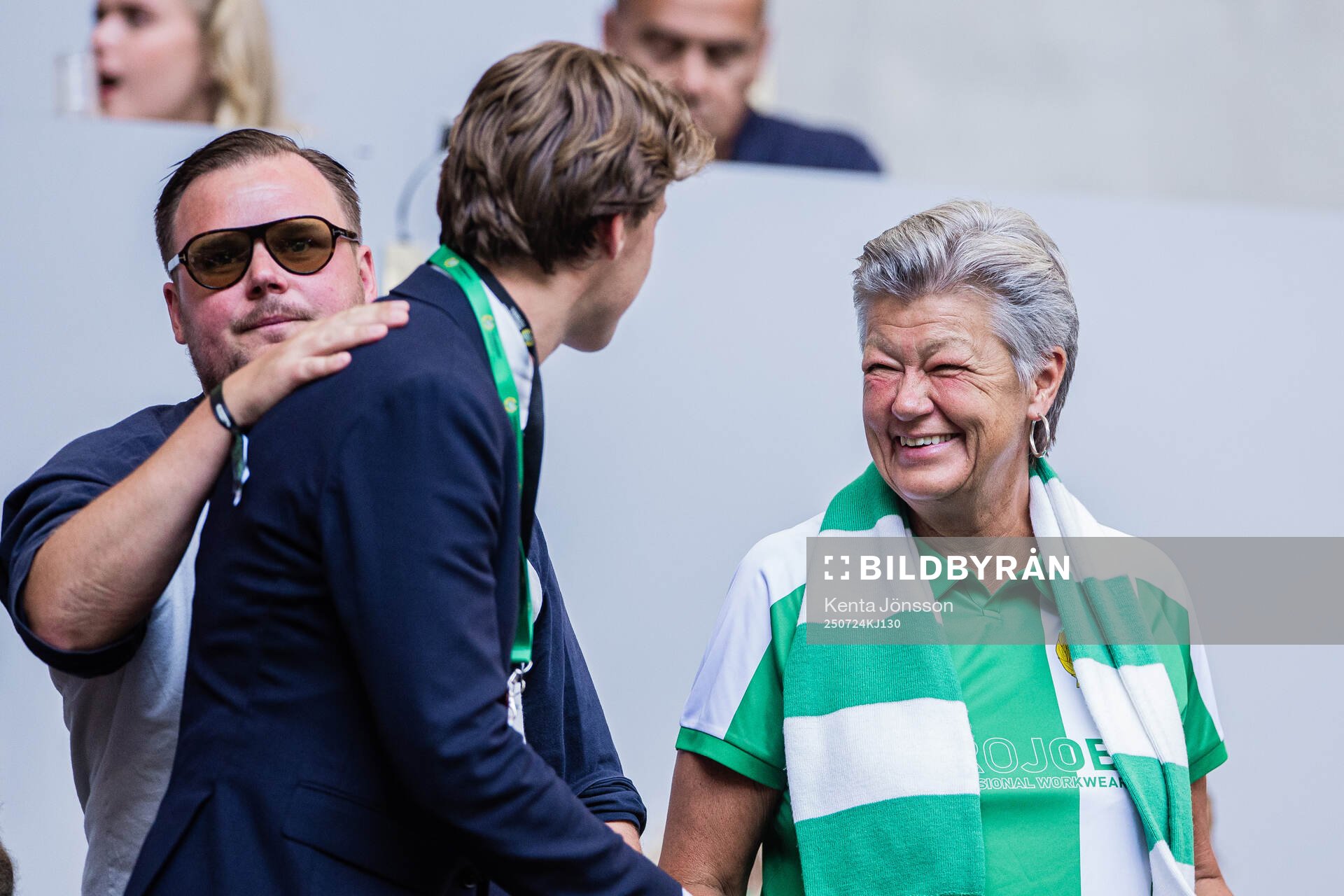 Hammarby board member Ylva Johansson and technical director