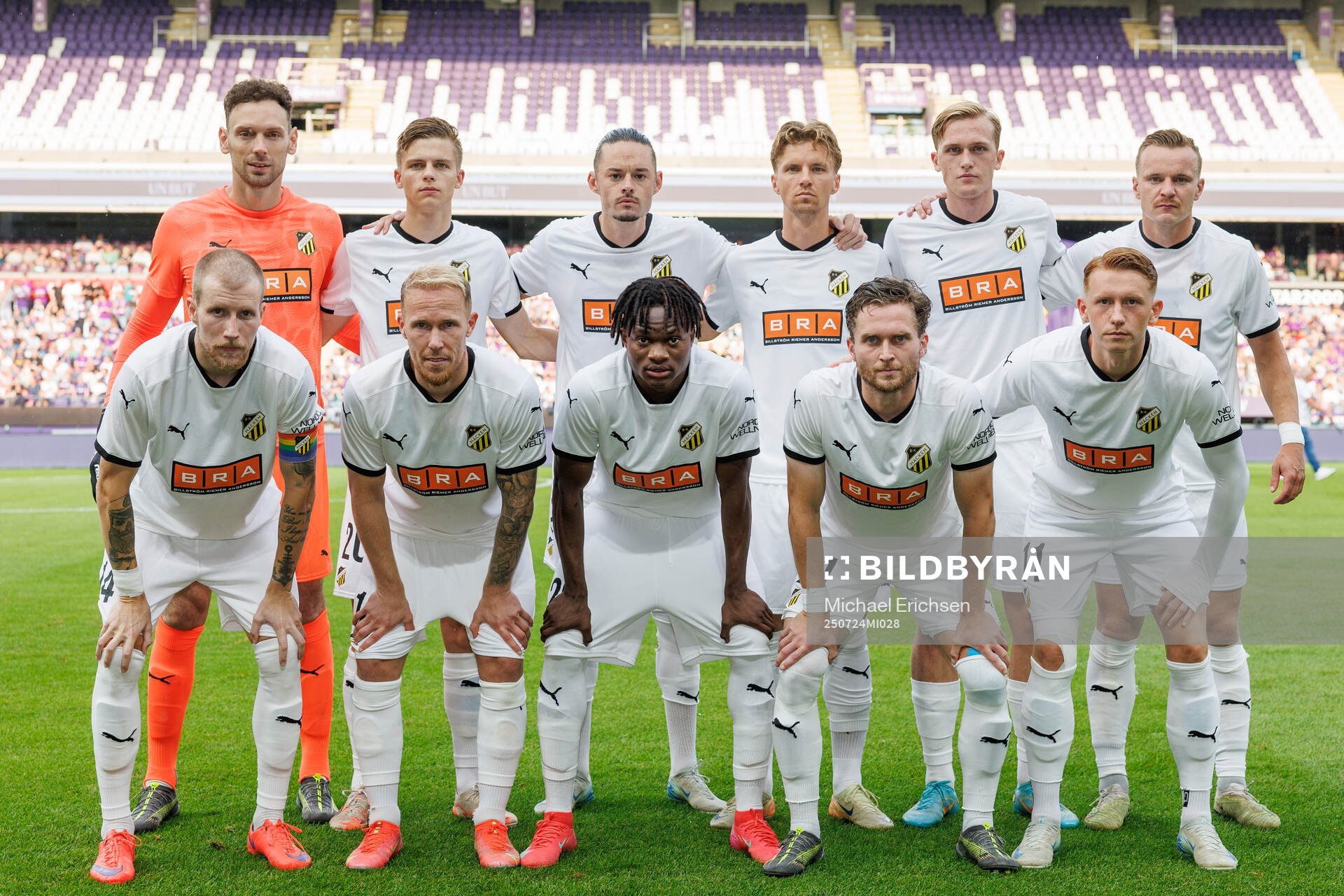 The starting eleven of Häcken