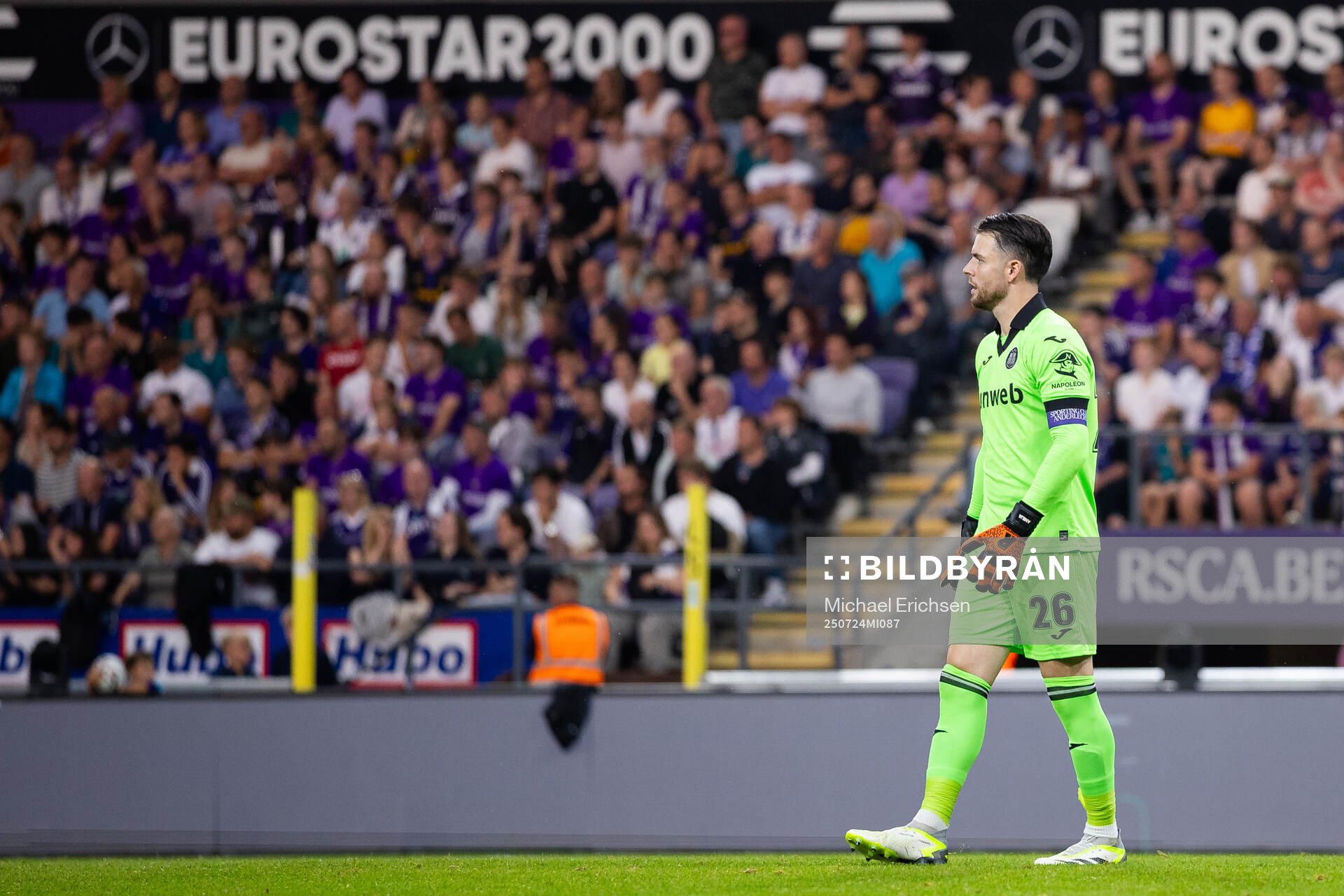 Goalkeeper Colin Coosemans of Anderlecht