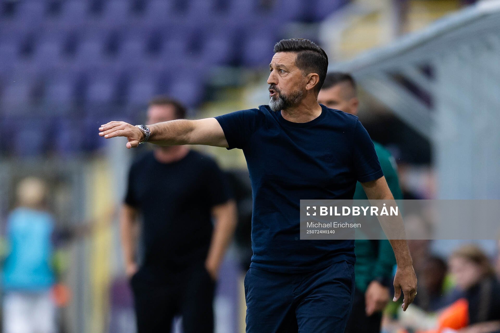 Head coach Besnik Hasi of Anderlecht