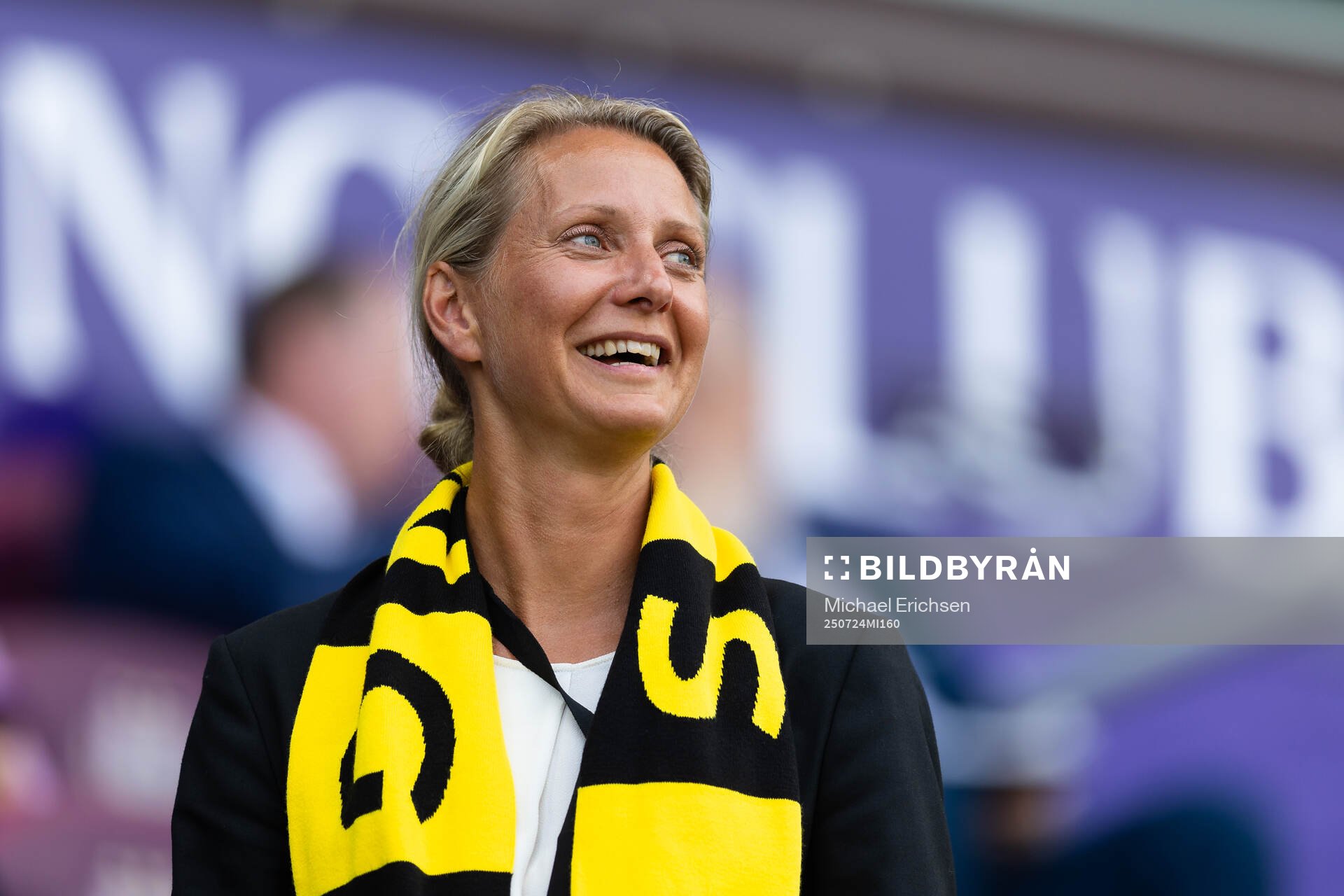 Vice club manager and head of communications Malin Fahlén