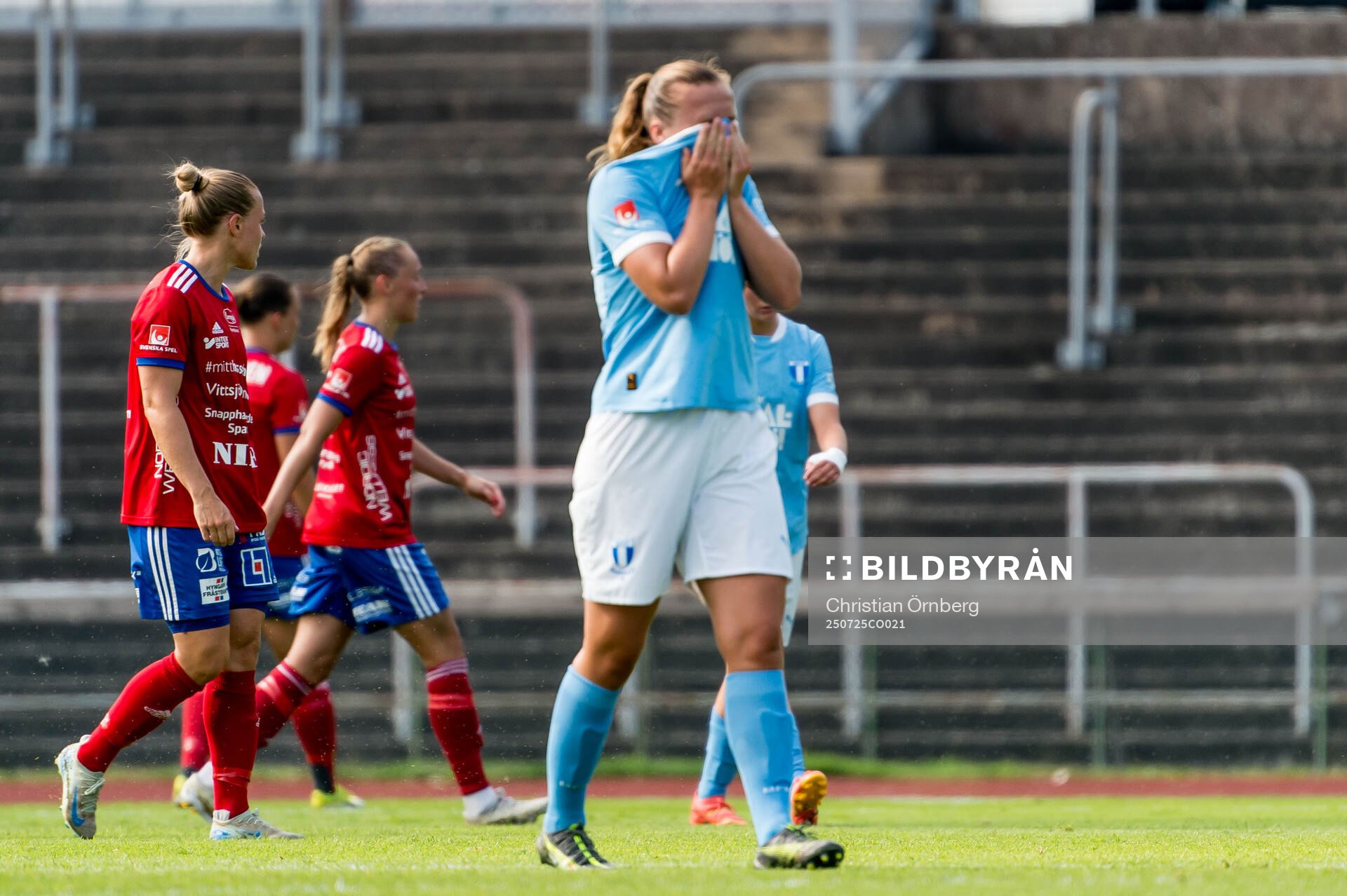 Malmö FFs Sara Kanutte Sørensen Fornes deppar
