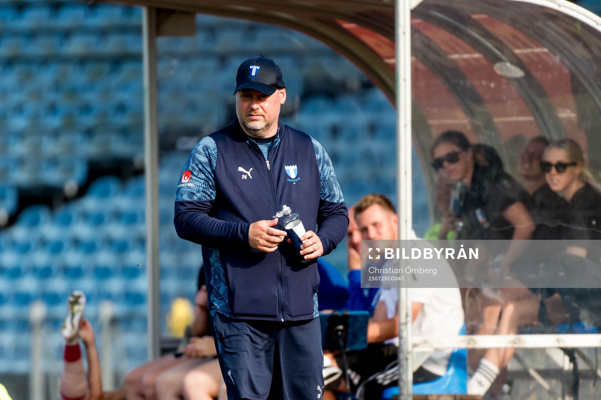 Malmö FFs tränare Jonas Valfridsson