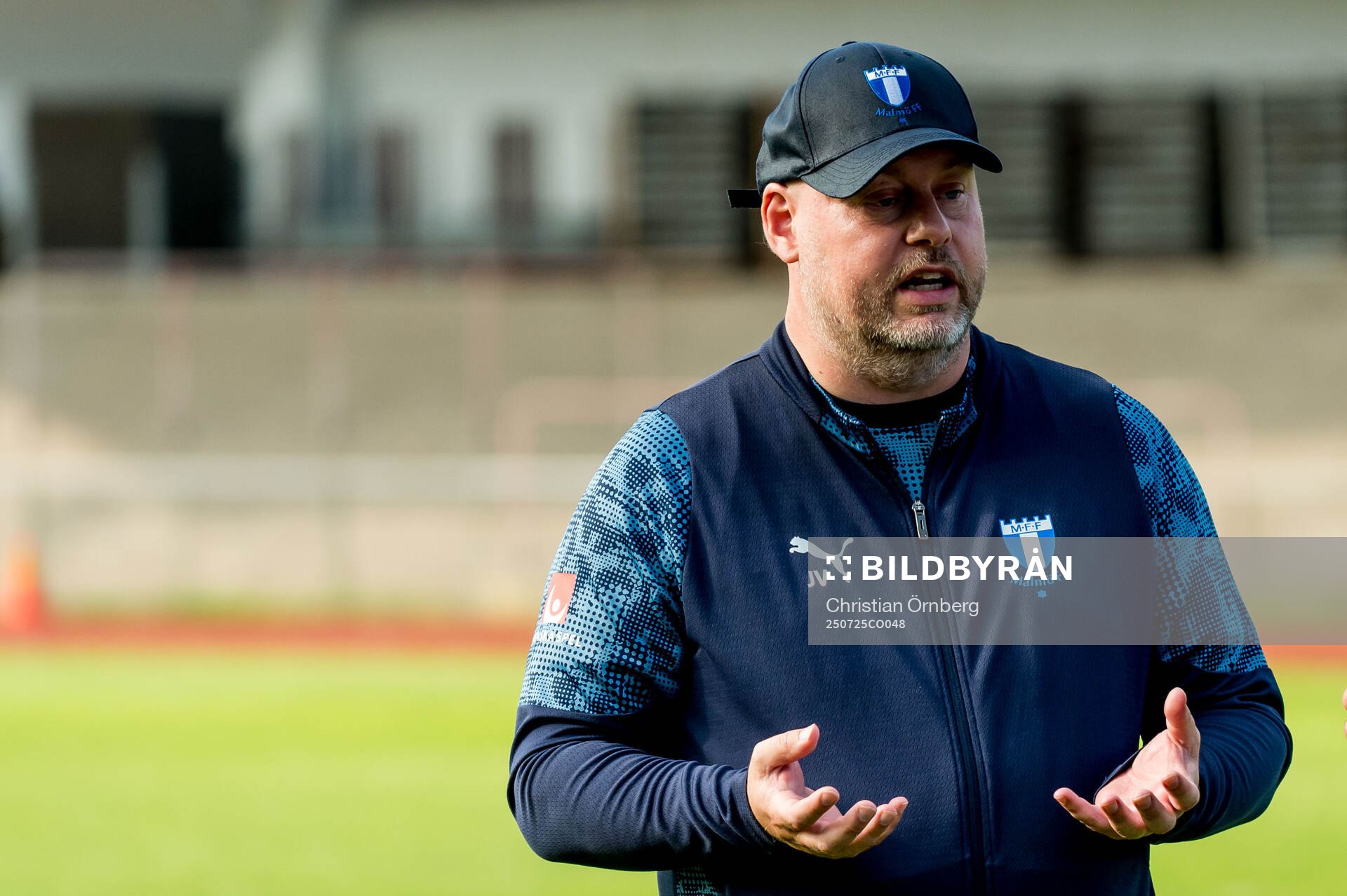 Malmö FFs tränare Jonas Valfridsson