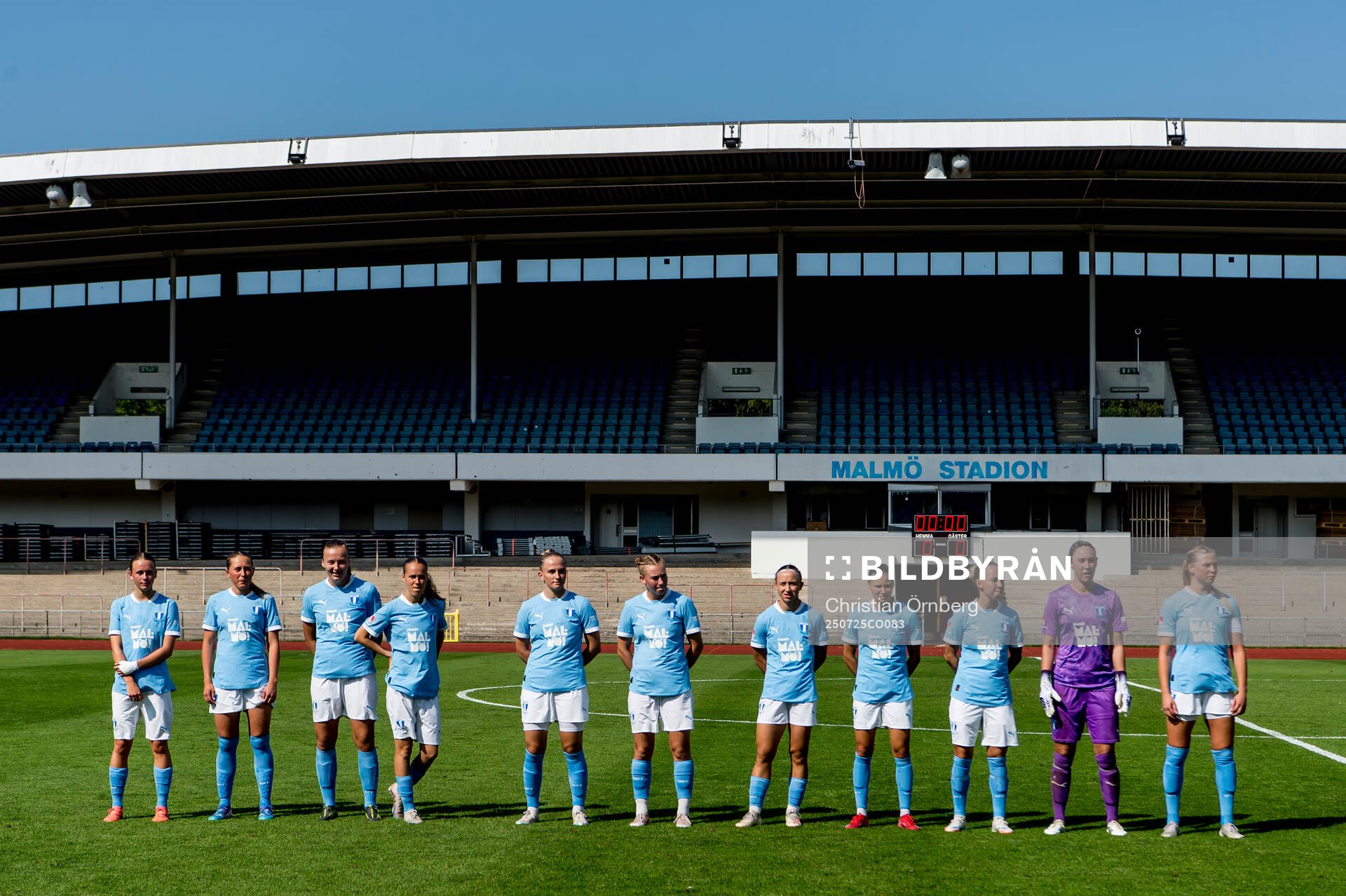 Malmö FFs spelare ställer upp