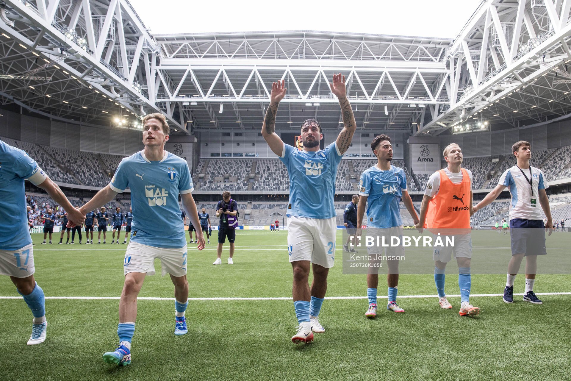 Malmö FFs Sead Haksabanovic jublar