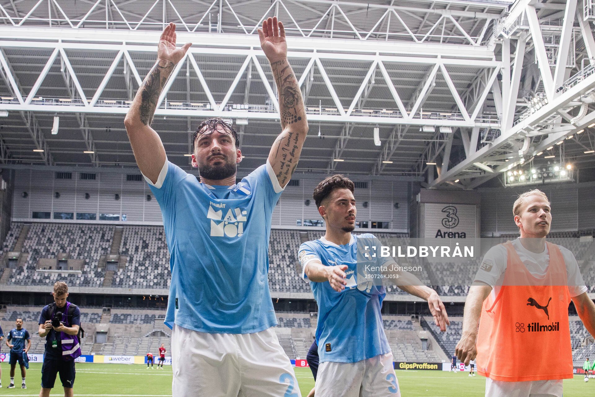 Malmö FFs Sead Haksabanovic jublar