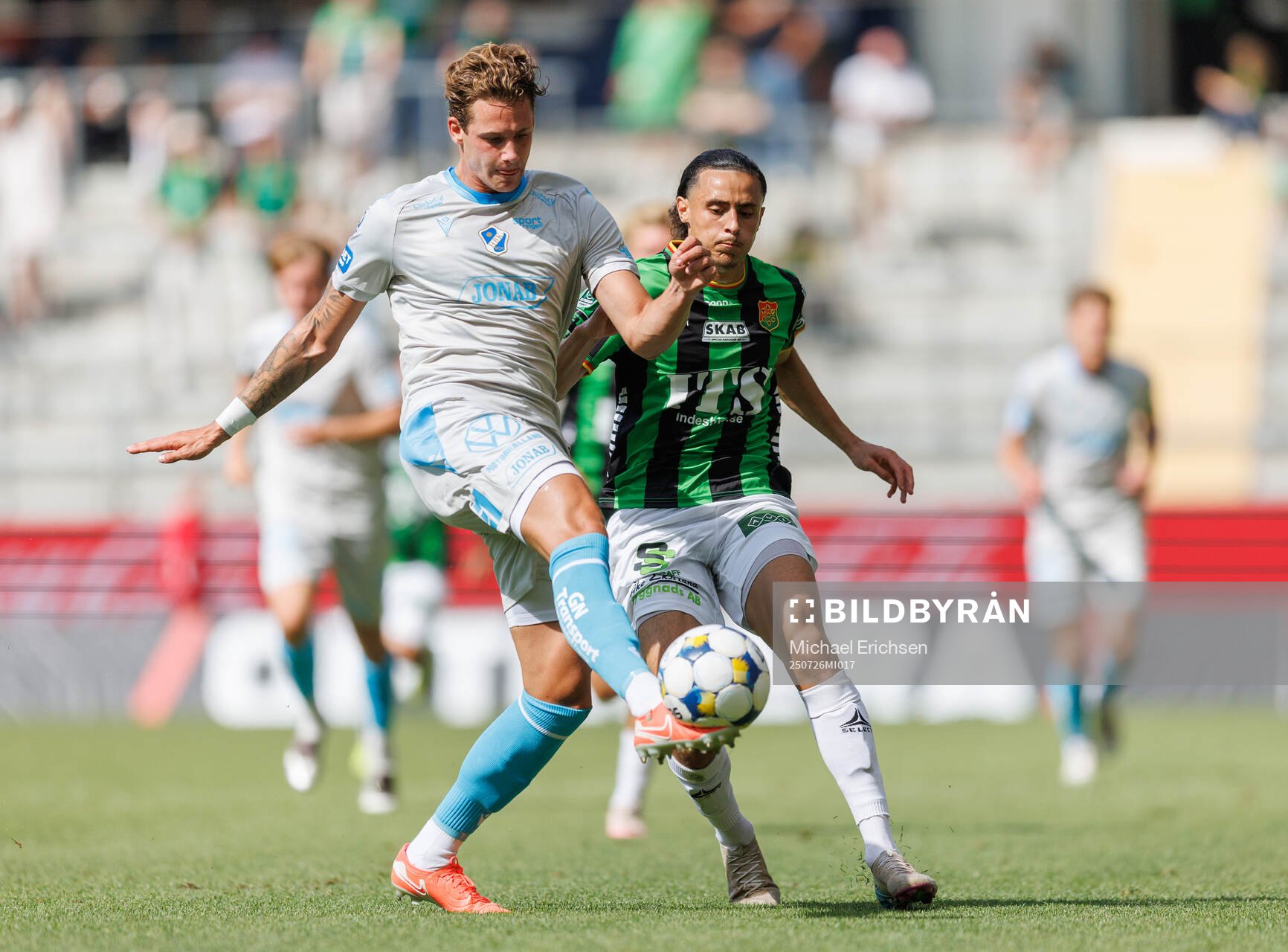 Halmstads Gabriel Wallentin och GAIS Amin Boudri