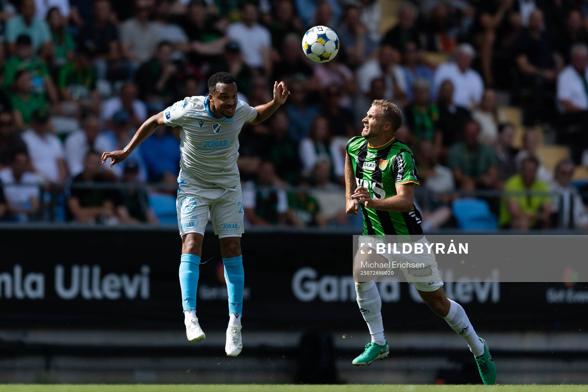Halmstads Marcus Olsson och GAIS Gustav Lundgren