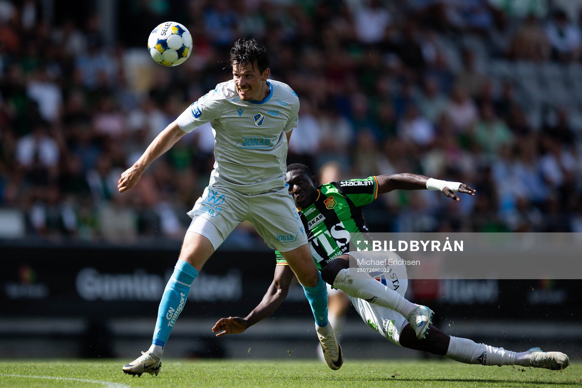 Halmstads Pascal Gregor och GAIS Ibrahim Diabate