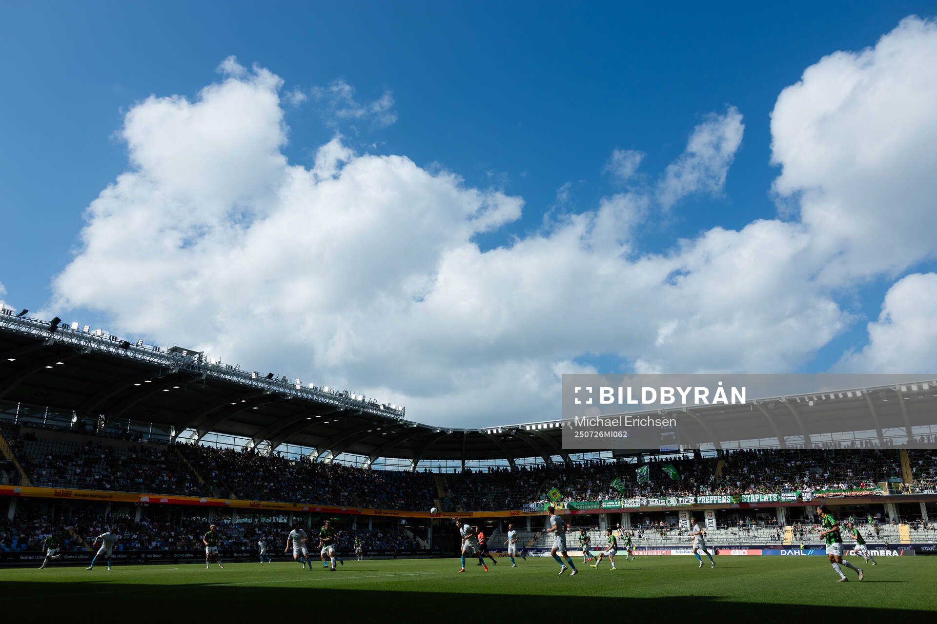 Vy över Gamla Ullevi