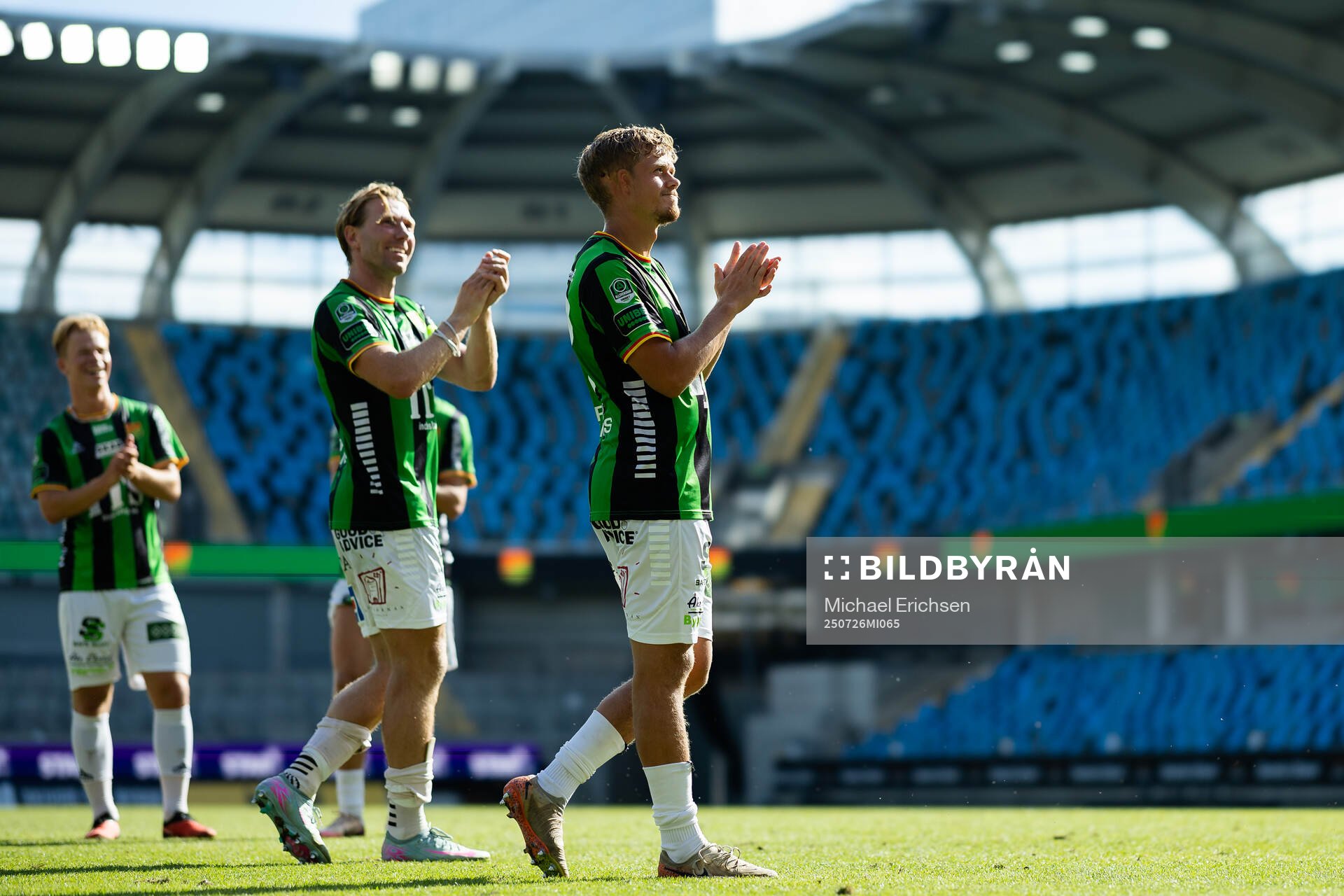 GAIS Kevin Holmén tackar klacken