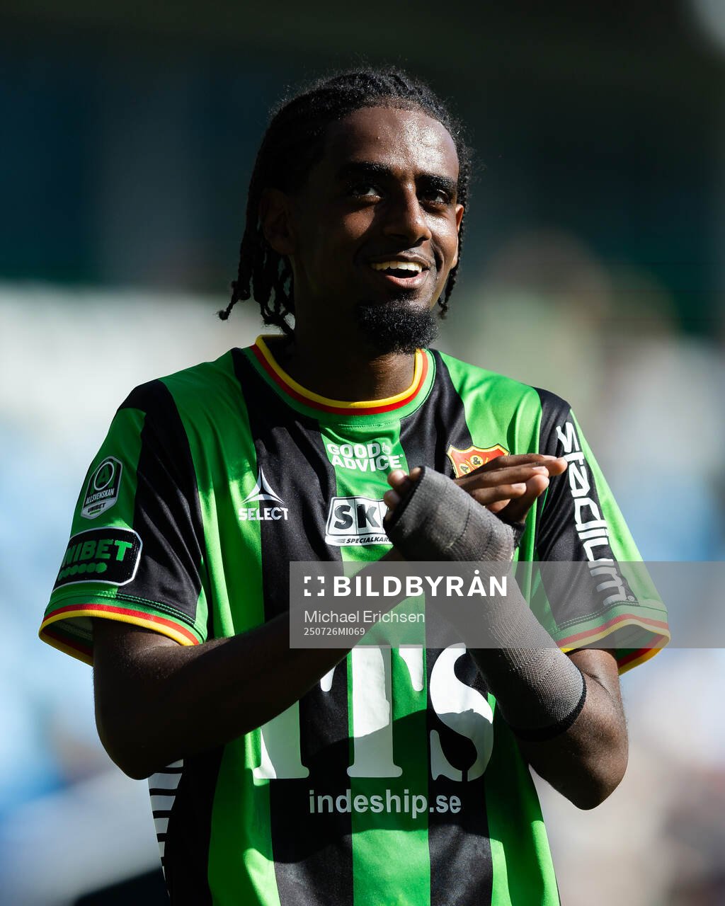 GAIS Harun Ibrahim tackar klacken