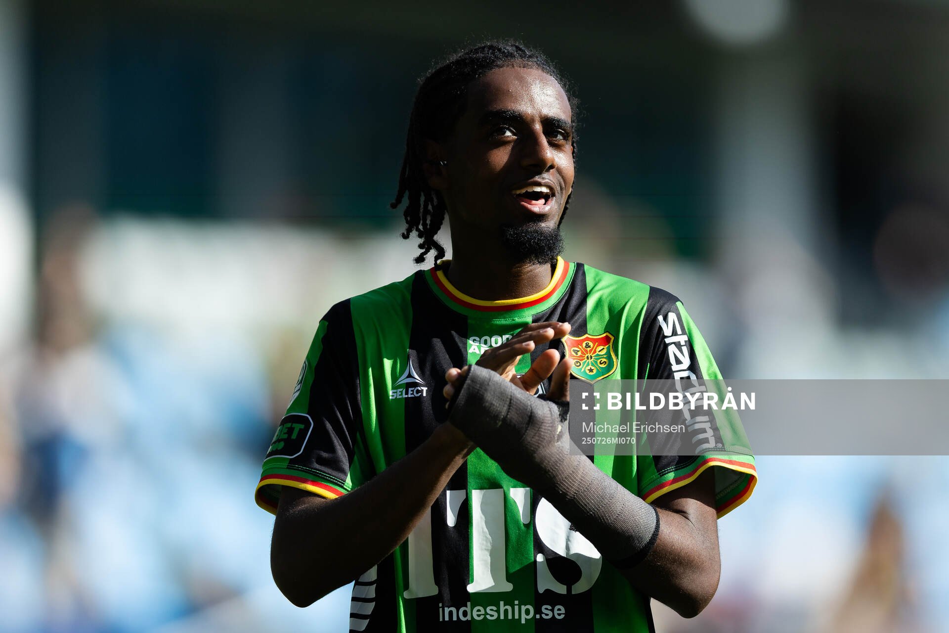 GAIS Harun Ibrahim tackar klacken