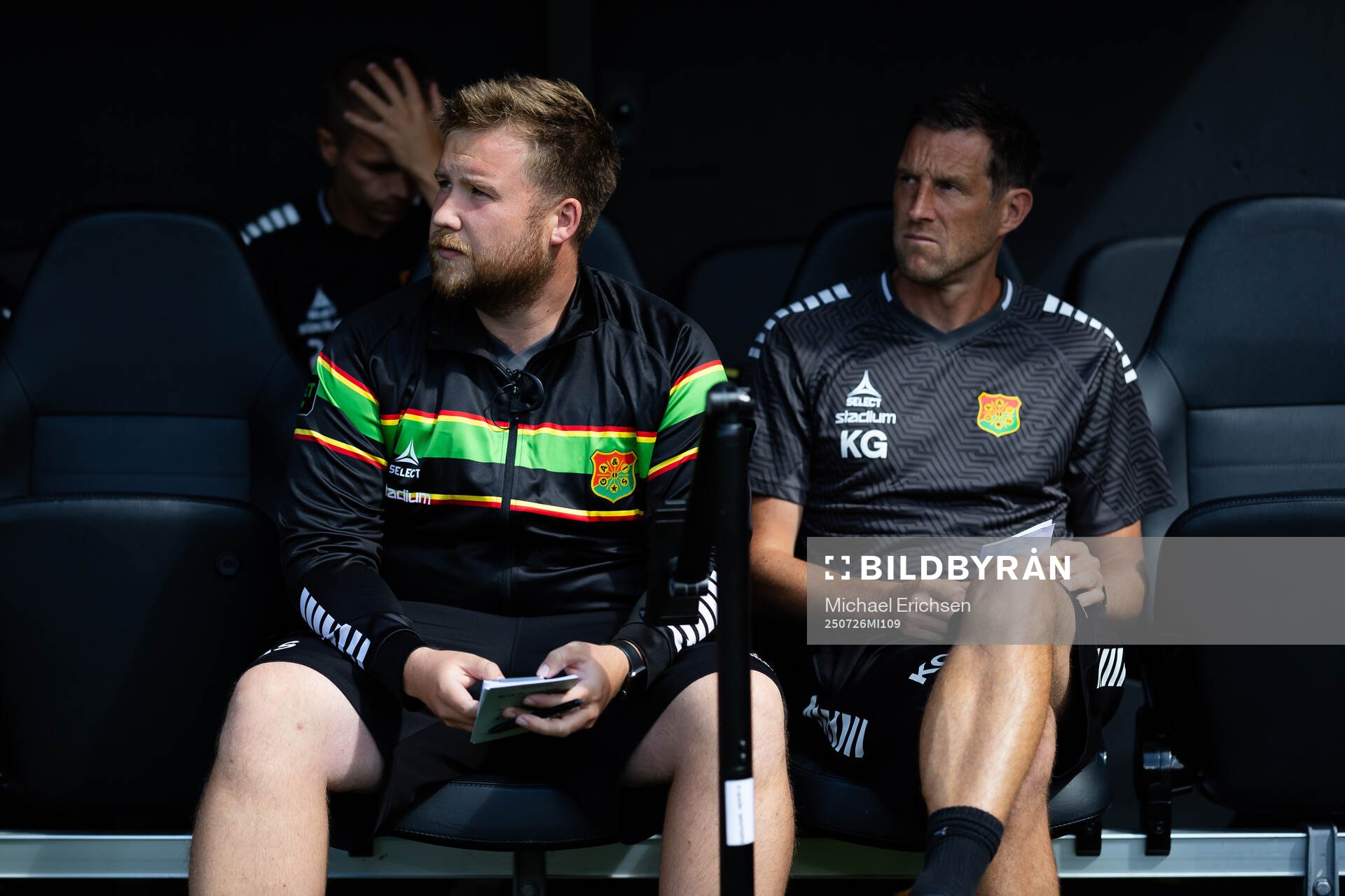 GAIS assisterande tränare Alexander Severin och