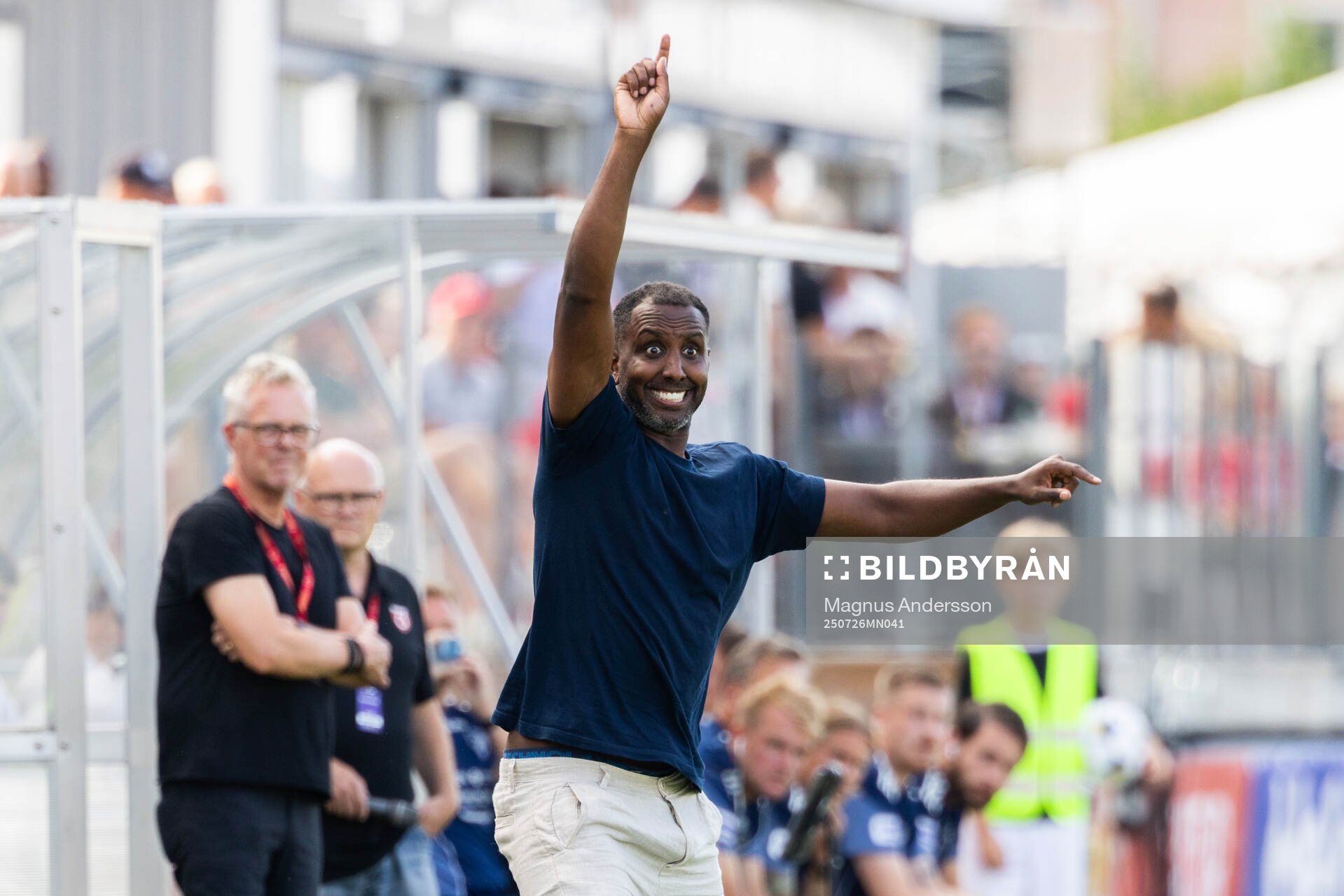 Degerfors tränare Henok Goitom