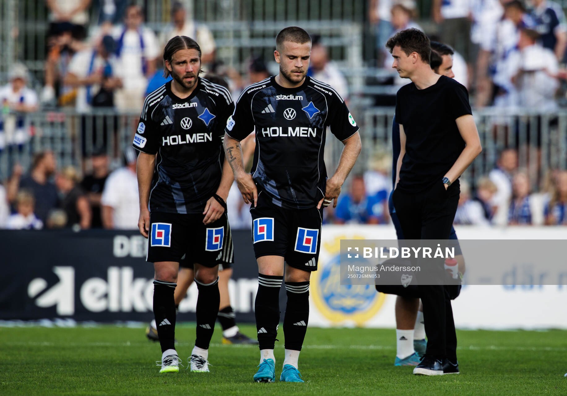 IFK Norrköpings Christoffer Nyman och Amadeus Sögaard