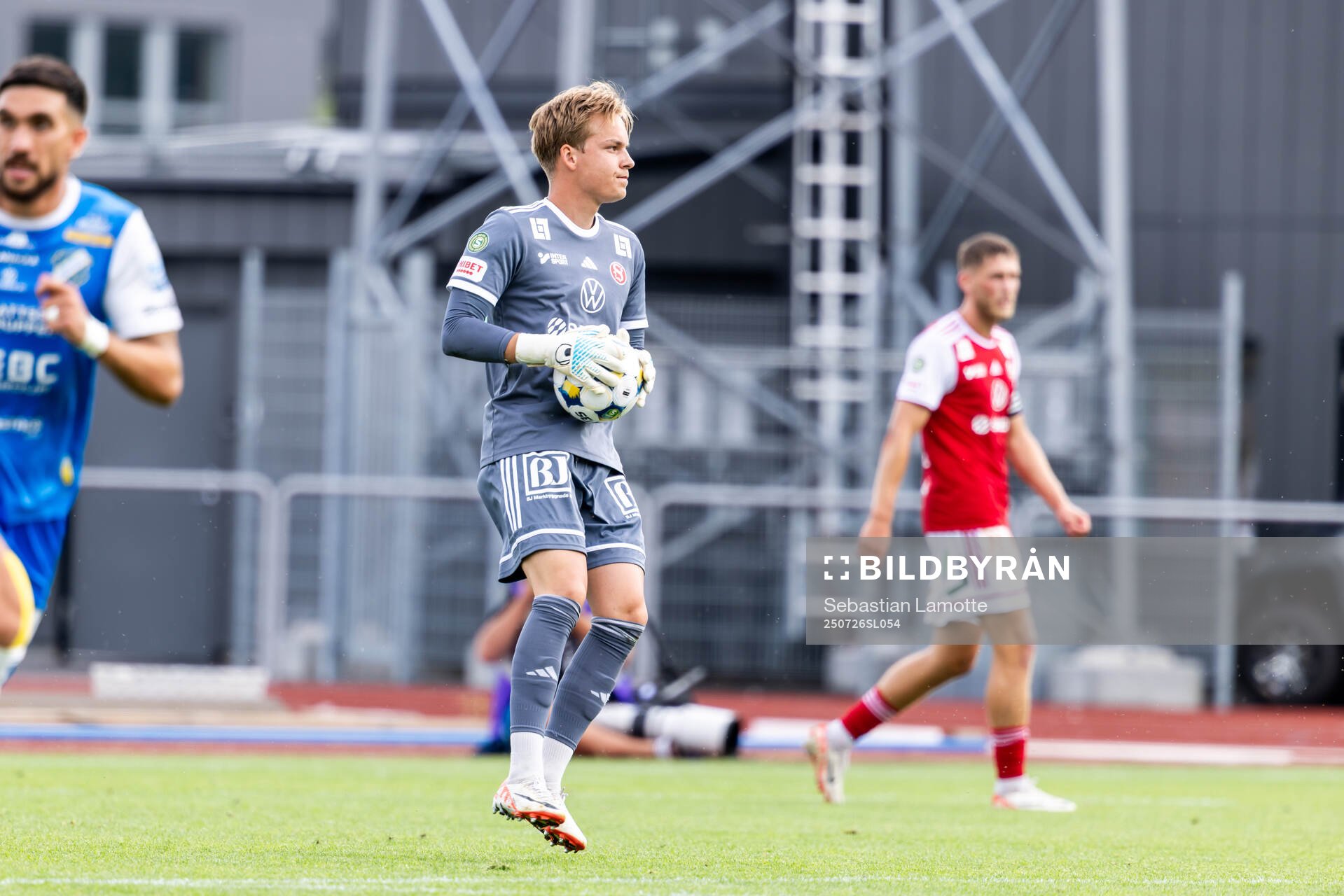 Sandvikens IFs målvakt Hannes Sveijer