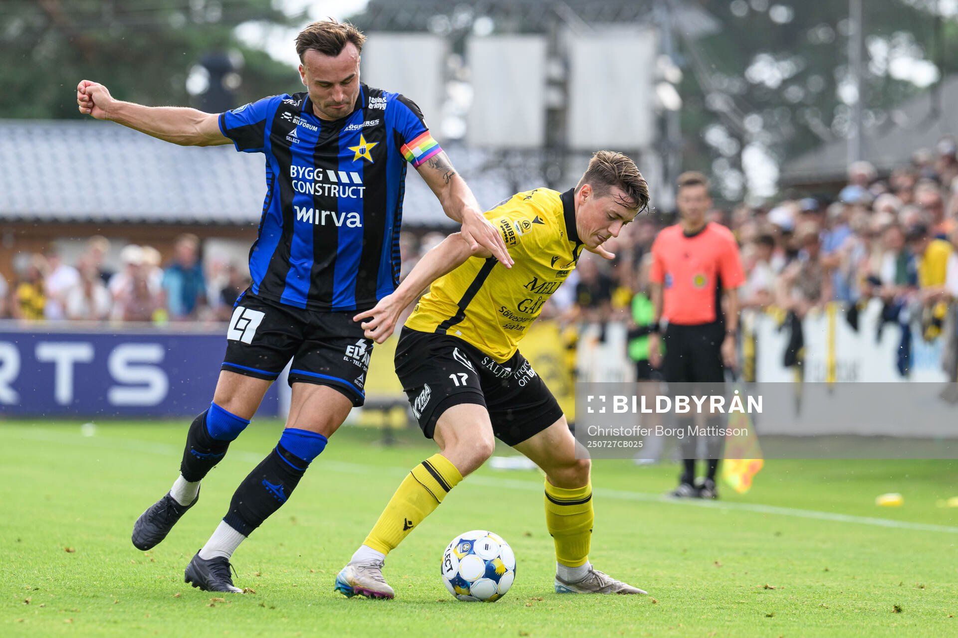 Sirius Henrik Rönnlöf Castegren och Mjällbys Elliot