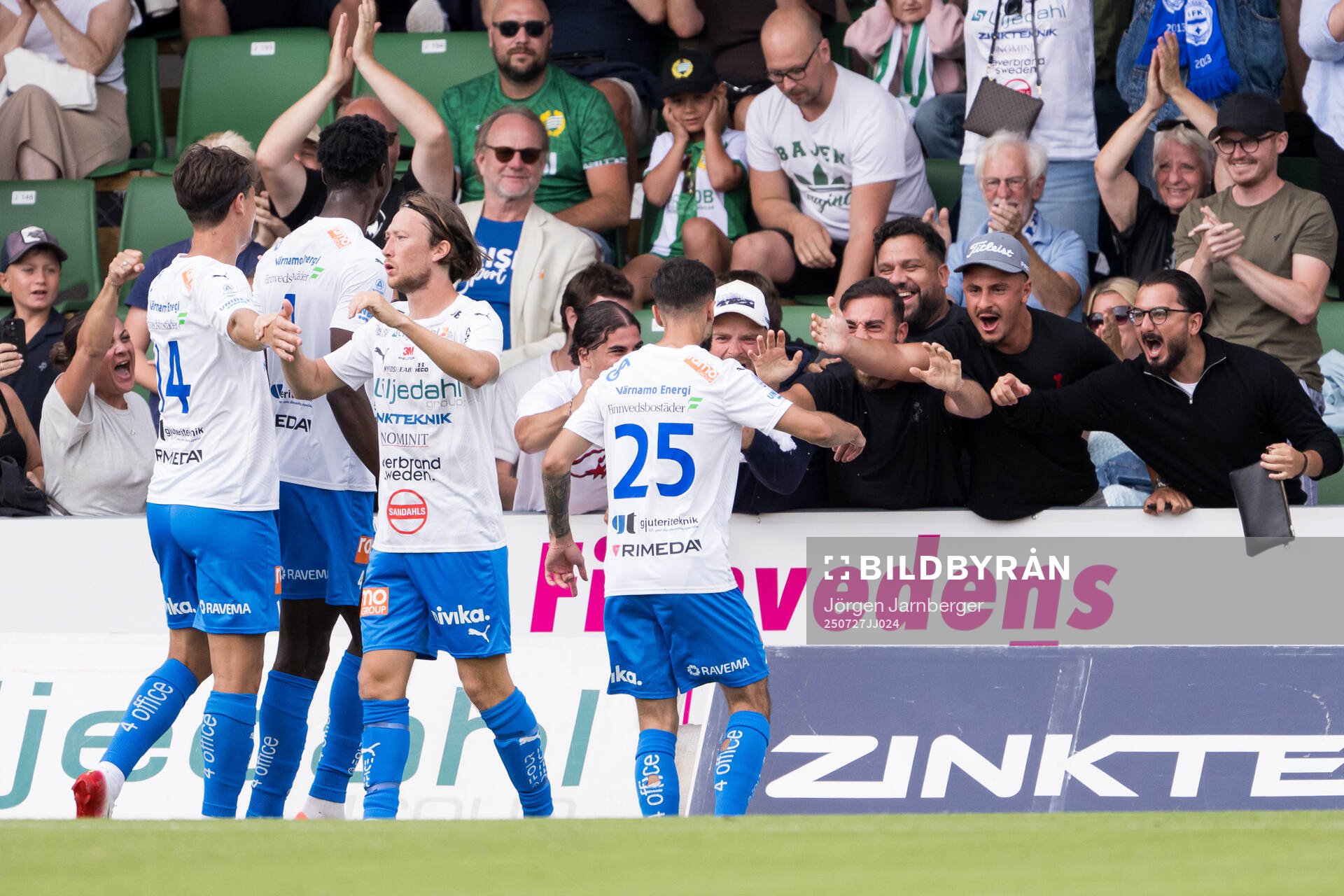 Värnamos Noah Shamoun jublar