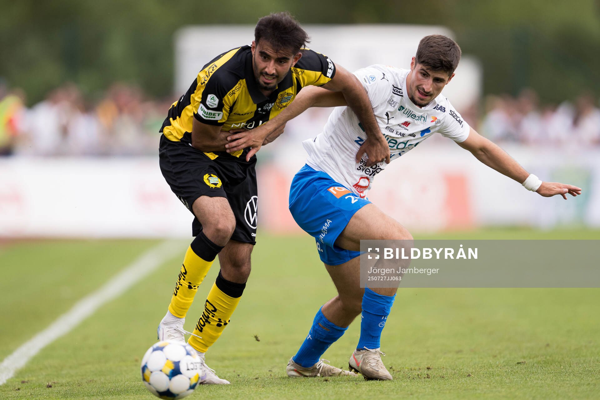 Hammarbys Montader Madjed och Värnamos Emin Grozdanic
