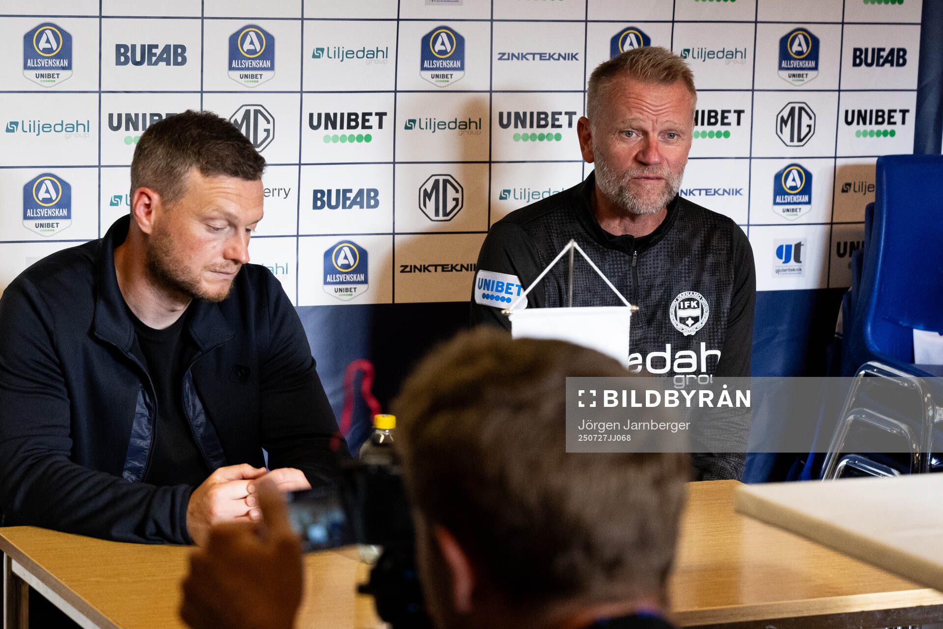 Värnamos tränare Arne Sandstø