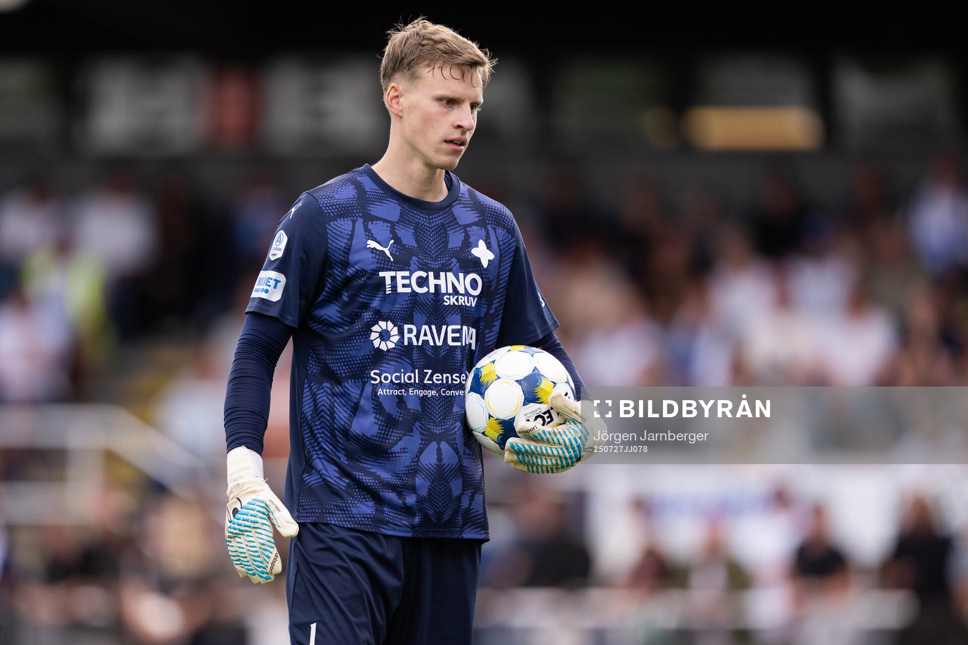 Värnamos målvakt Hugo Keto