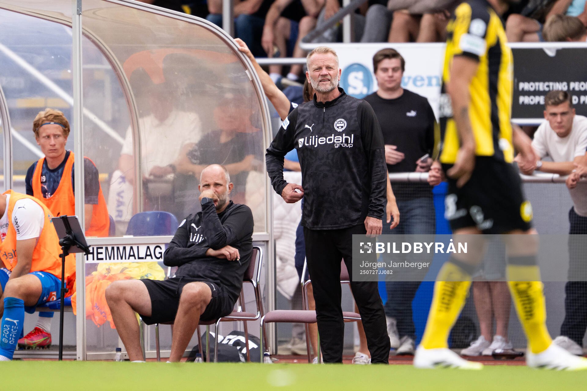 Värnamos tränare Arne Sandstø