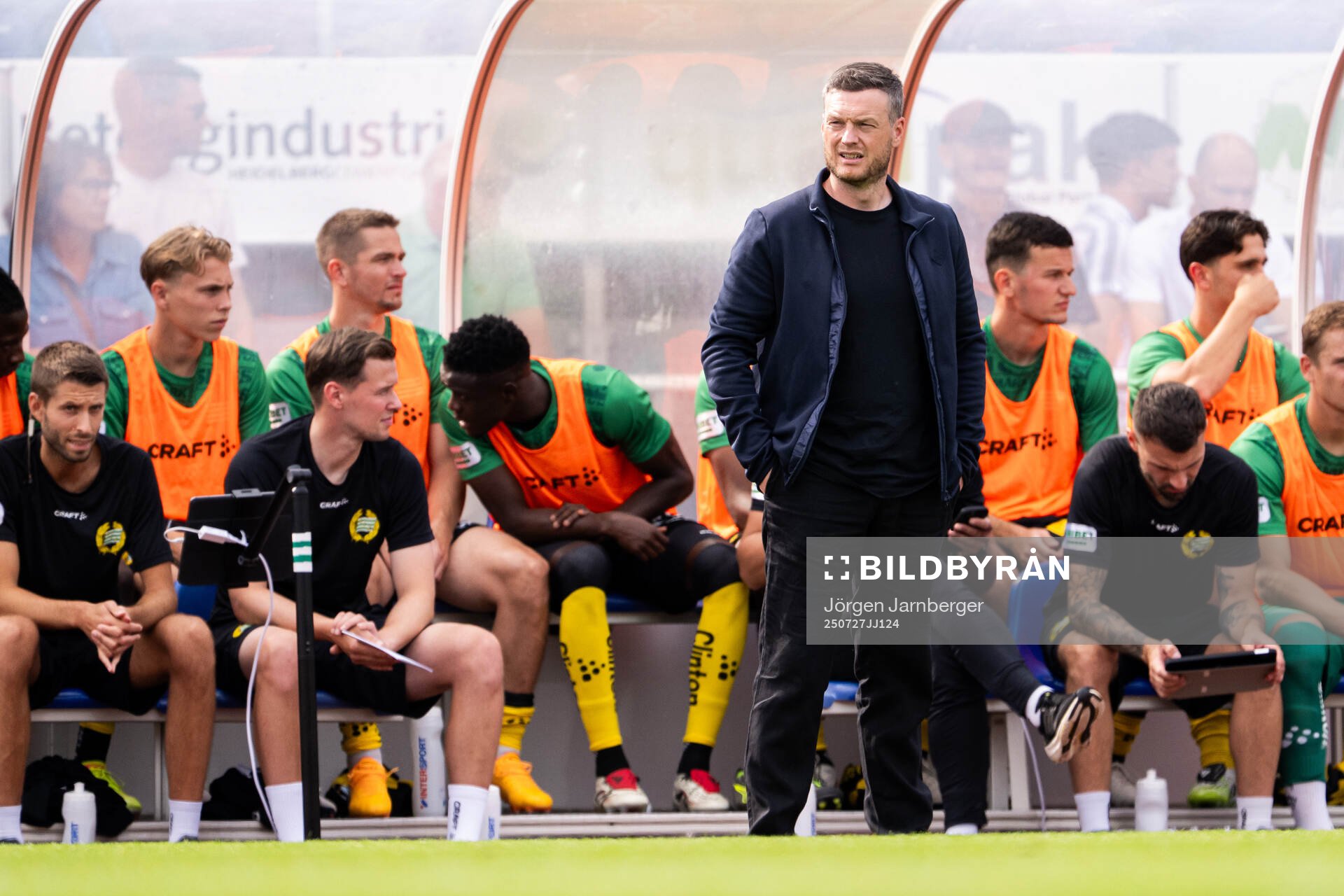 Hammarbys tränare Kim Hellberg