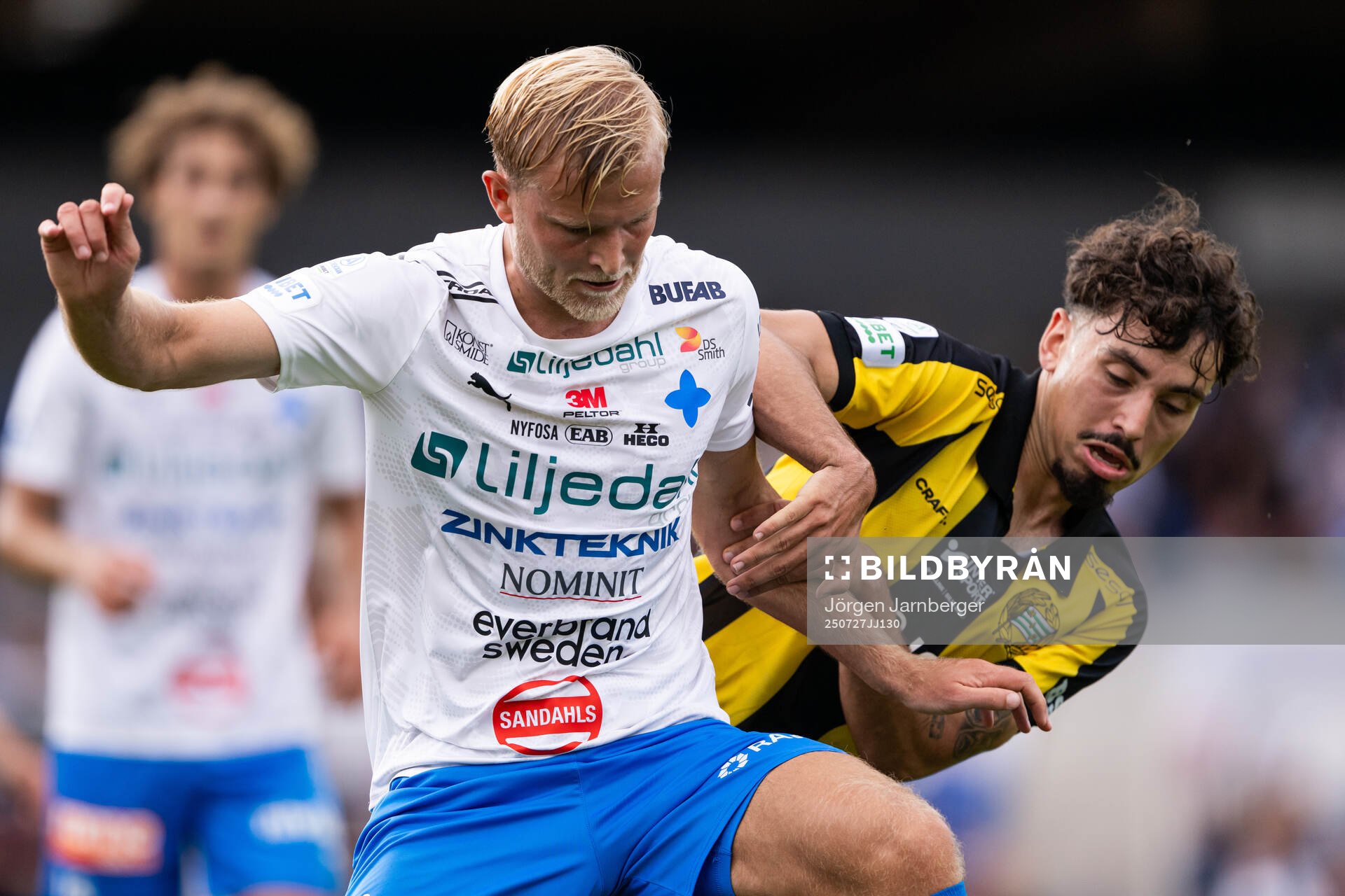 Värnamos Johan Rapp och Hammarbys Sebastian Tounekti