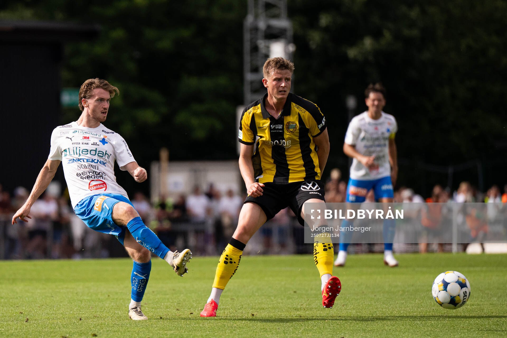 Värnamos Carl Johansson och Hammarbys Frederik Winther