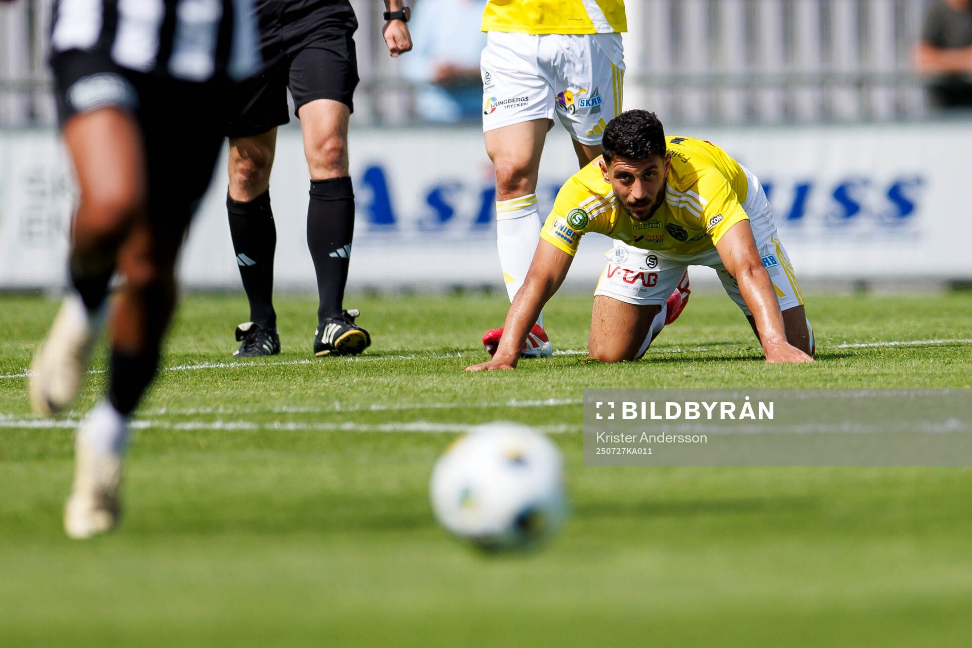 Falkenbergs Leonardo Farah Shahin deppar