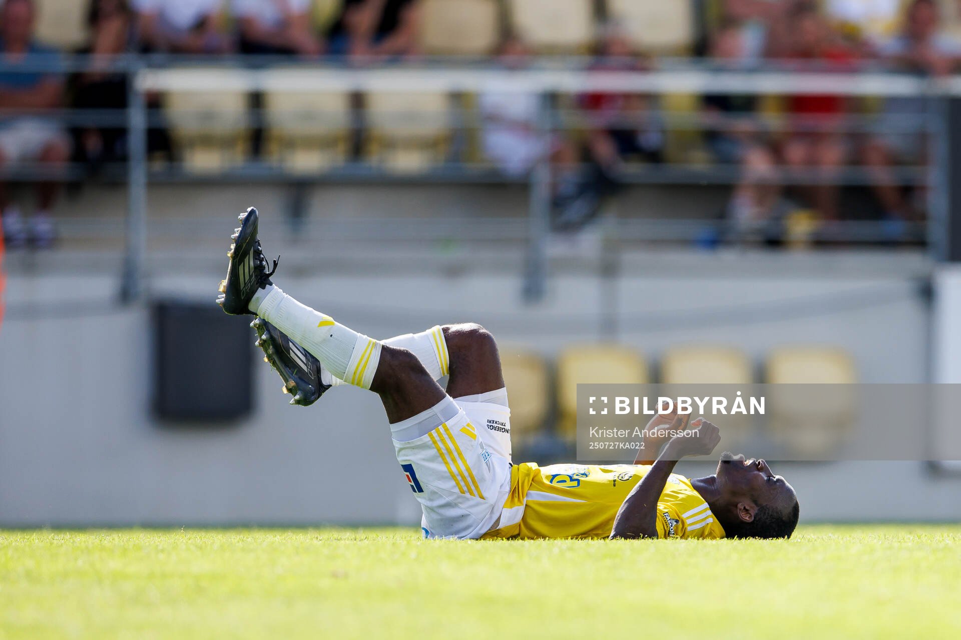 Falkenbergs Wanbe Godwin Aguda med skada