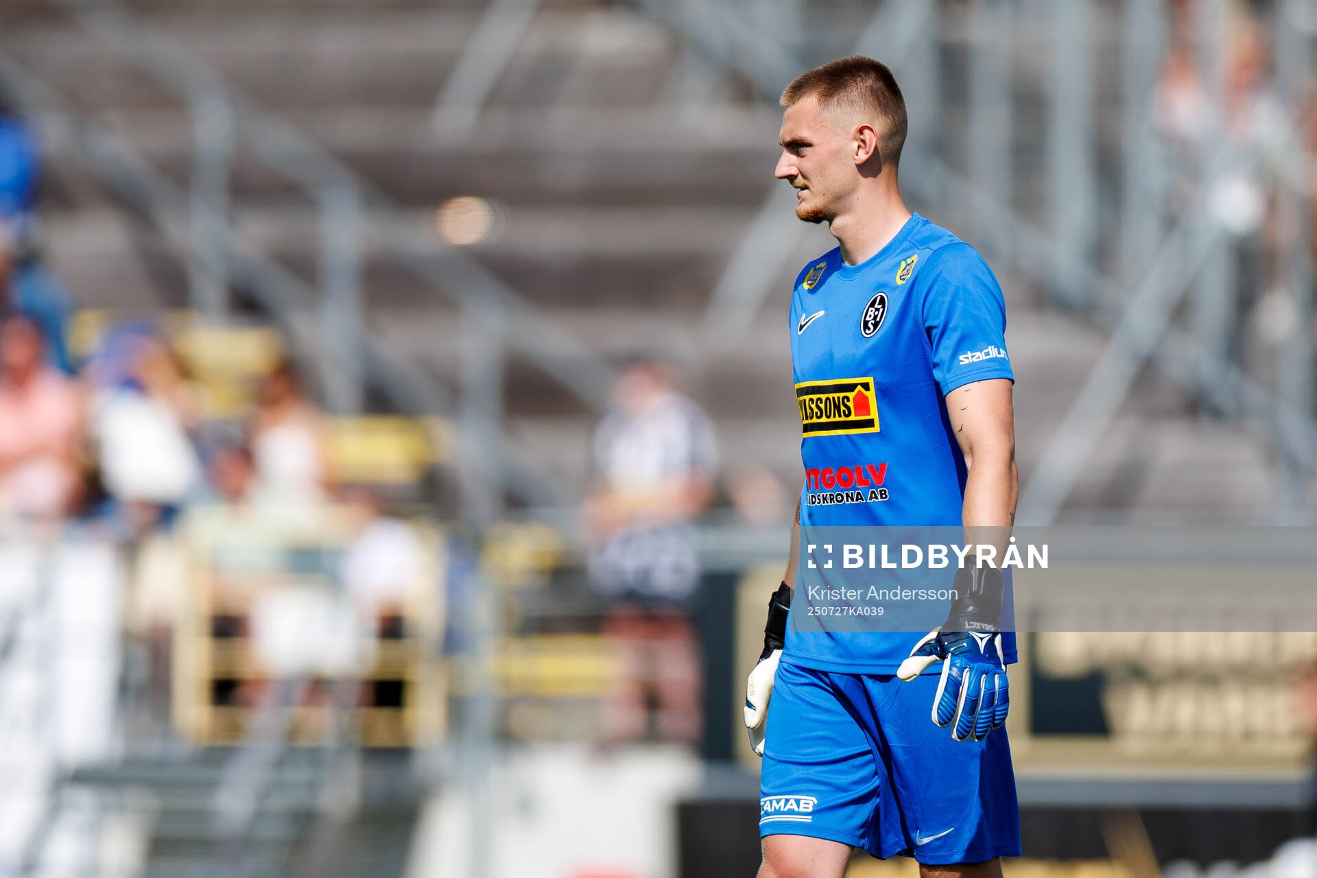 Landskronas målvakt Marcus Pettersson