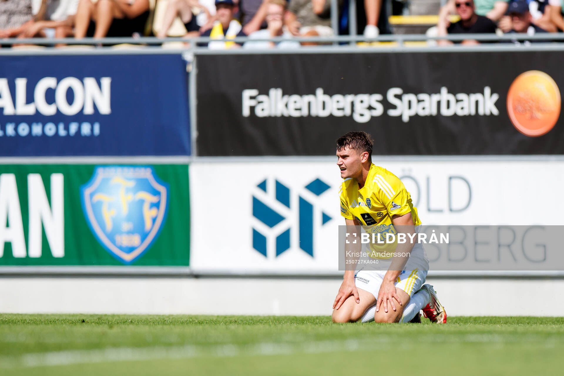 Falkenbergs Albin Andersson deppar