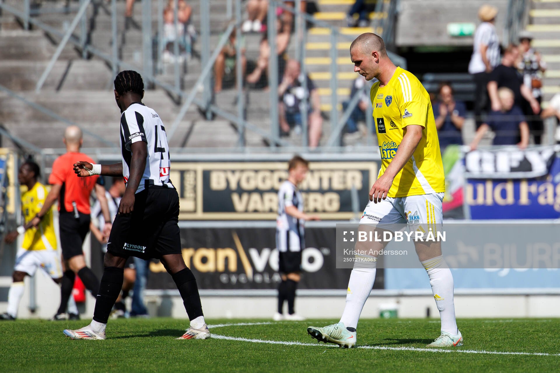 Falkenbergs Nils Bertilsson deppar