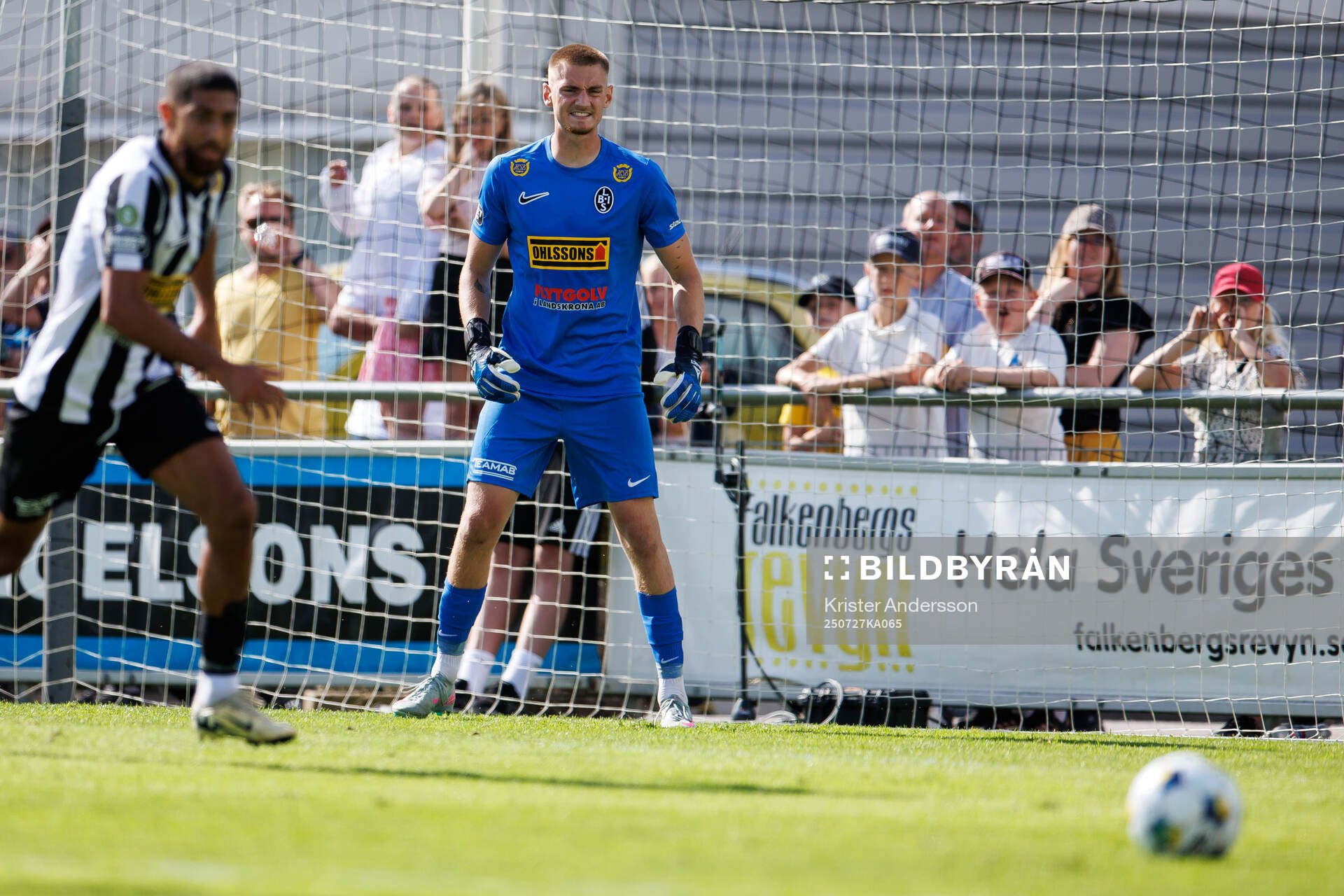 Landskronas målvakt Marcus Pettersson